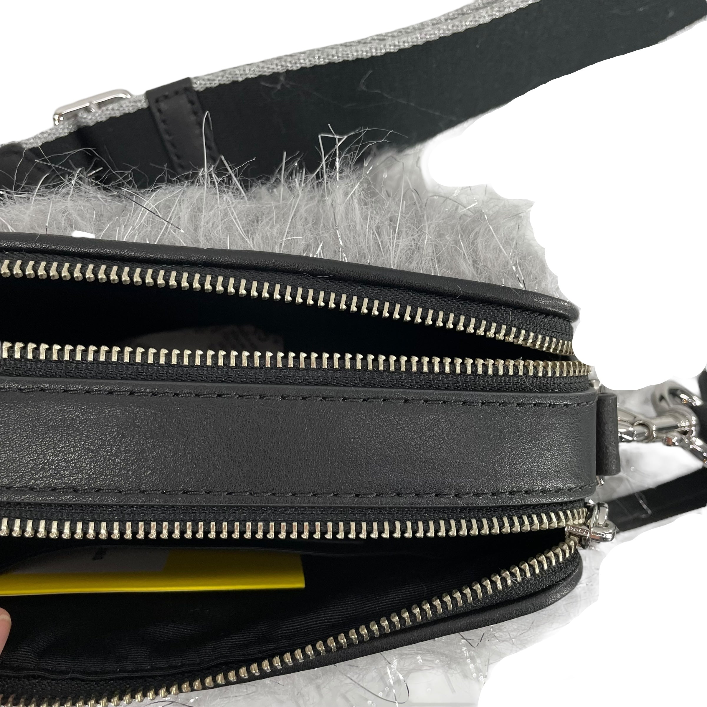 MARC JACOBS/Cross Body Bag/Fake Fur/SLV/SILVER FUR SNAPSHOT view 5