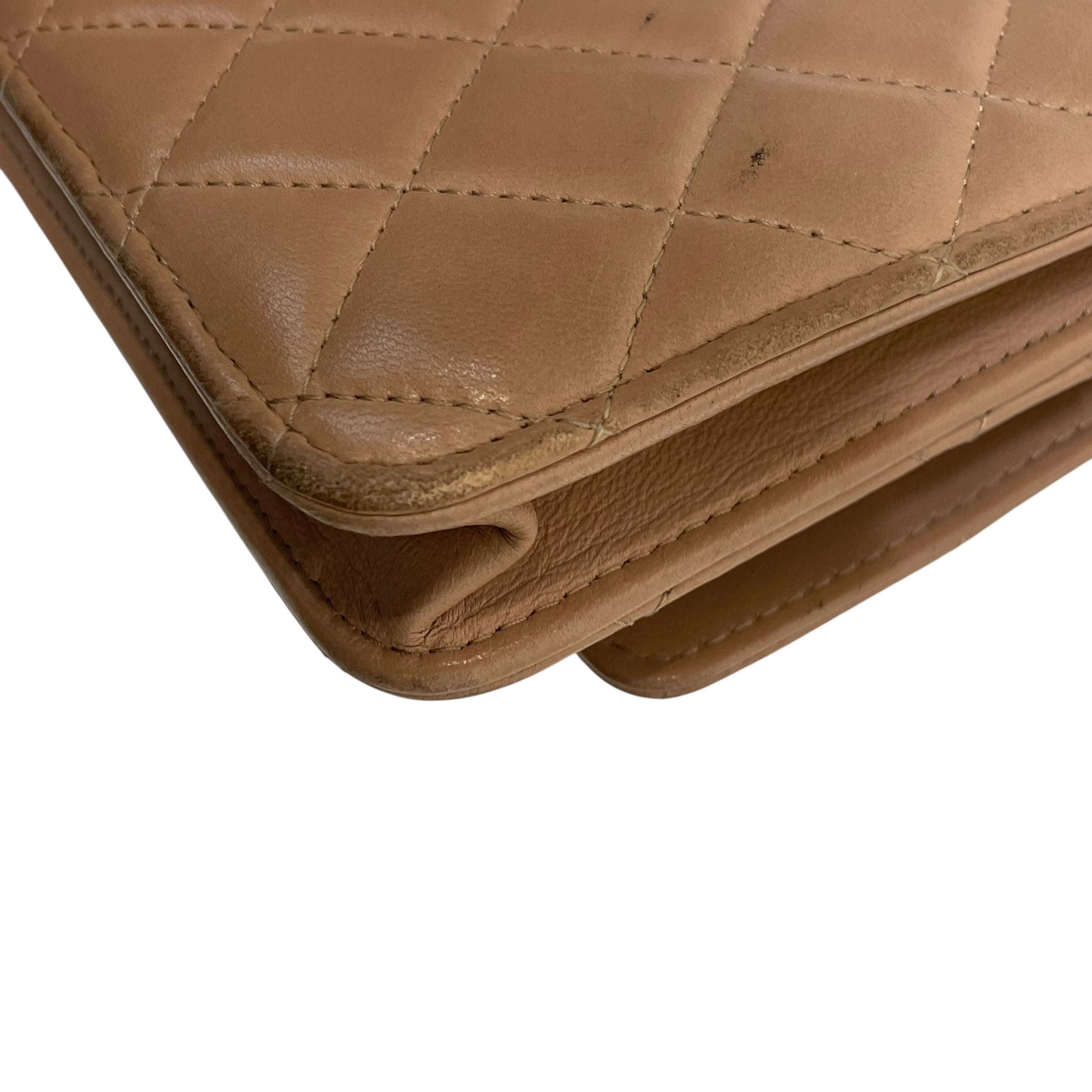 CHANEL/Cross Body Bag/Lambskin/BEG/Trendy CC Quilted view 7