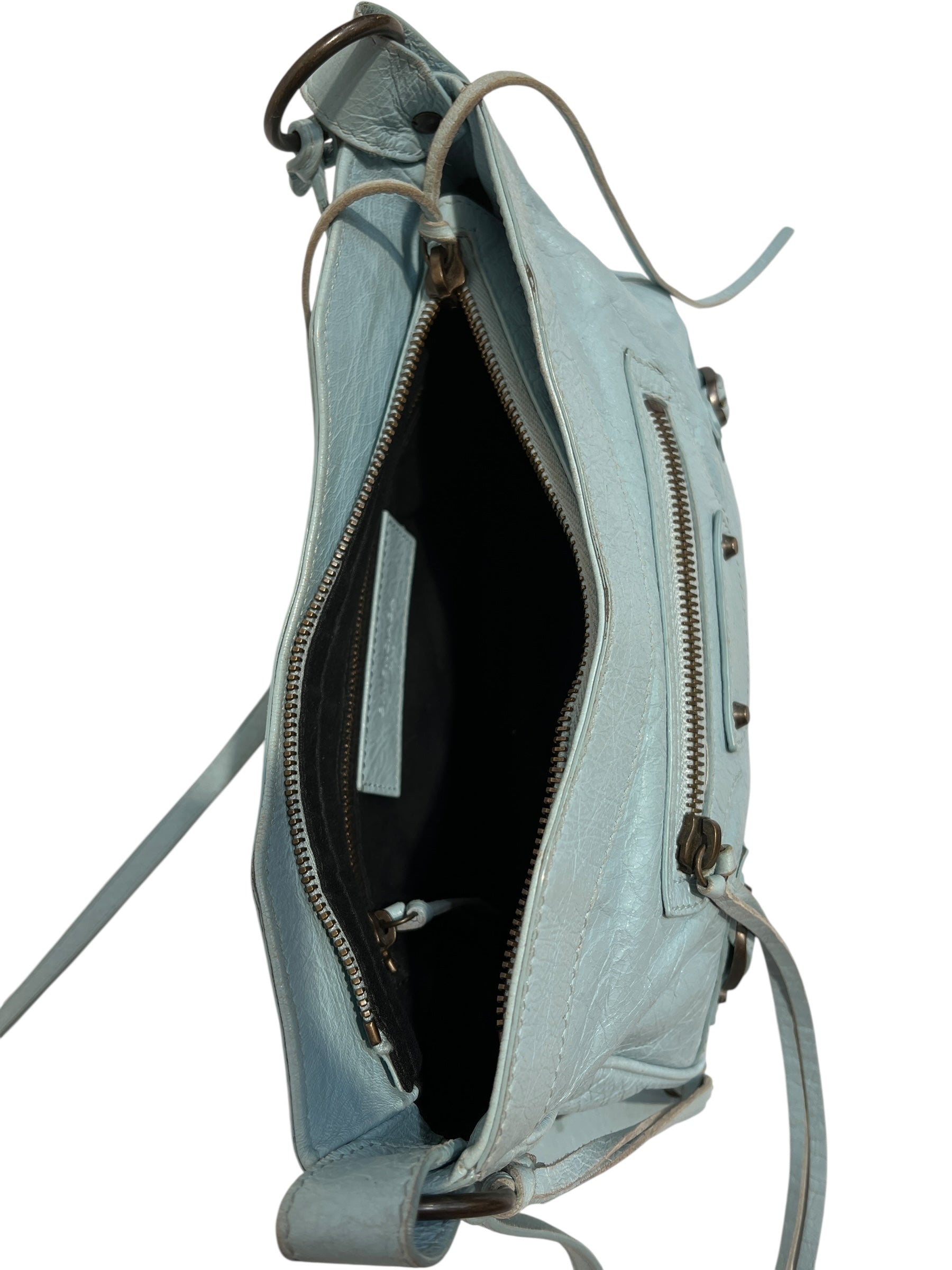 BALENCIAGA/Hand Bag/Lambskin/BLU/242803 view 5