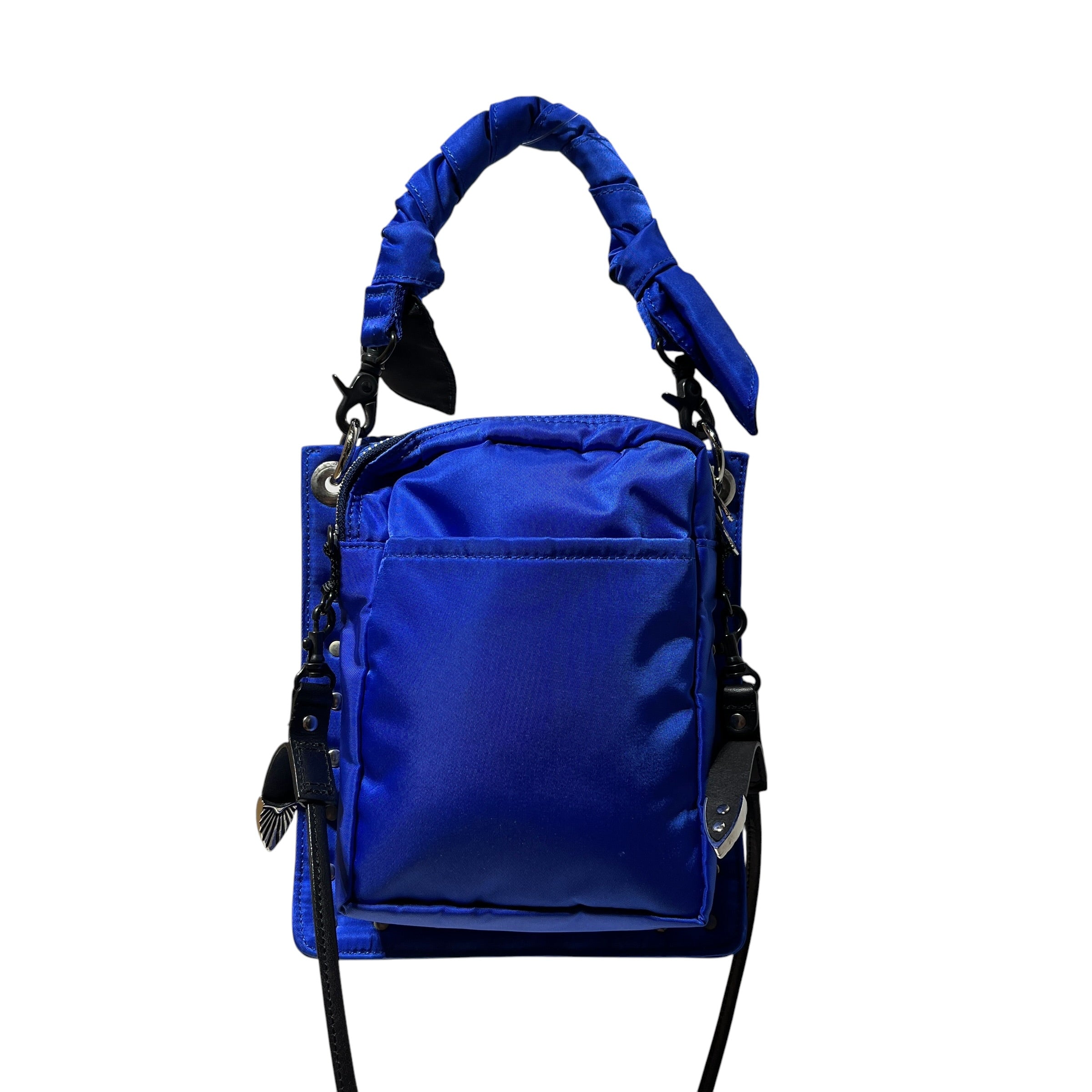 PORTER/TOGA VIRILIS TOGA ARCHIVES/Cross Body Bag/Nylon/BLU/Embellished Nyon Crossbody view 2