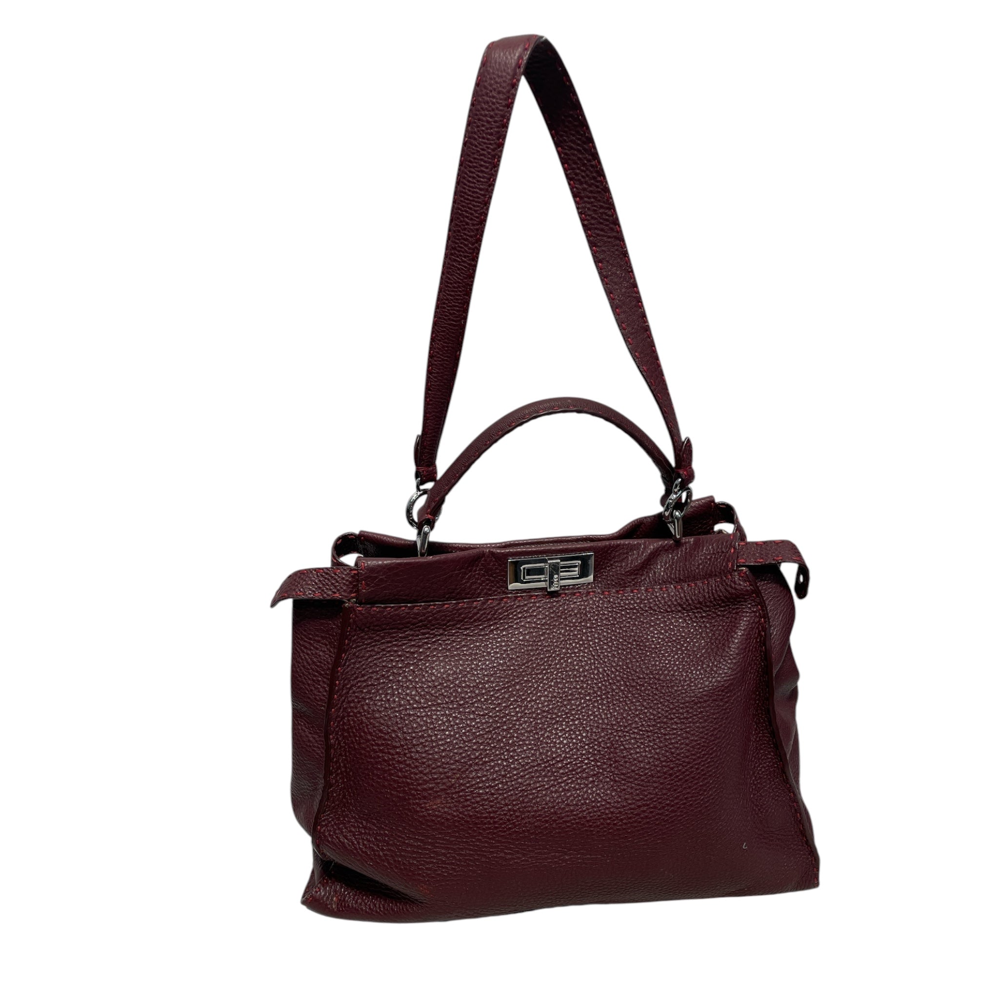 FENDI/Hand Bag/Leather/BRD/peekaboo view 1