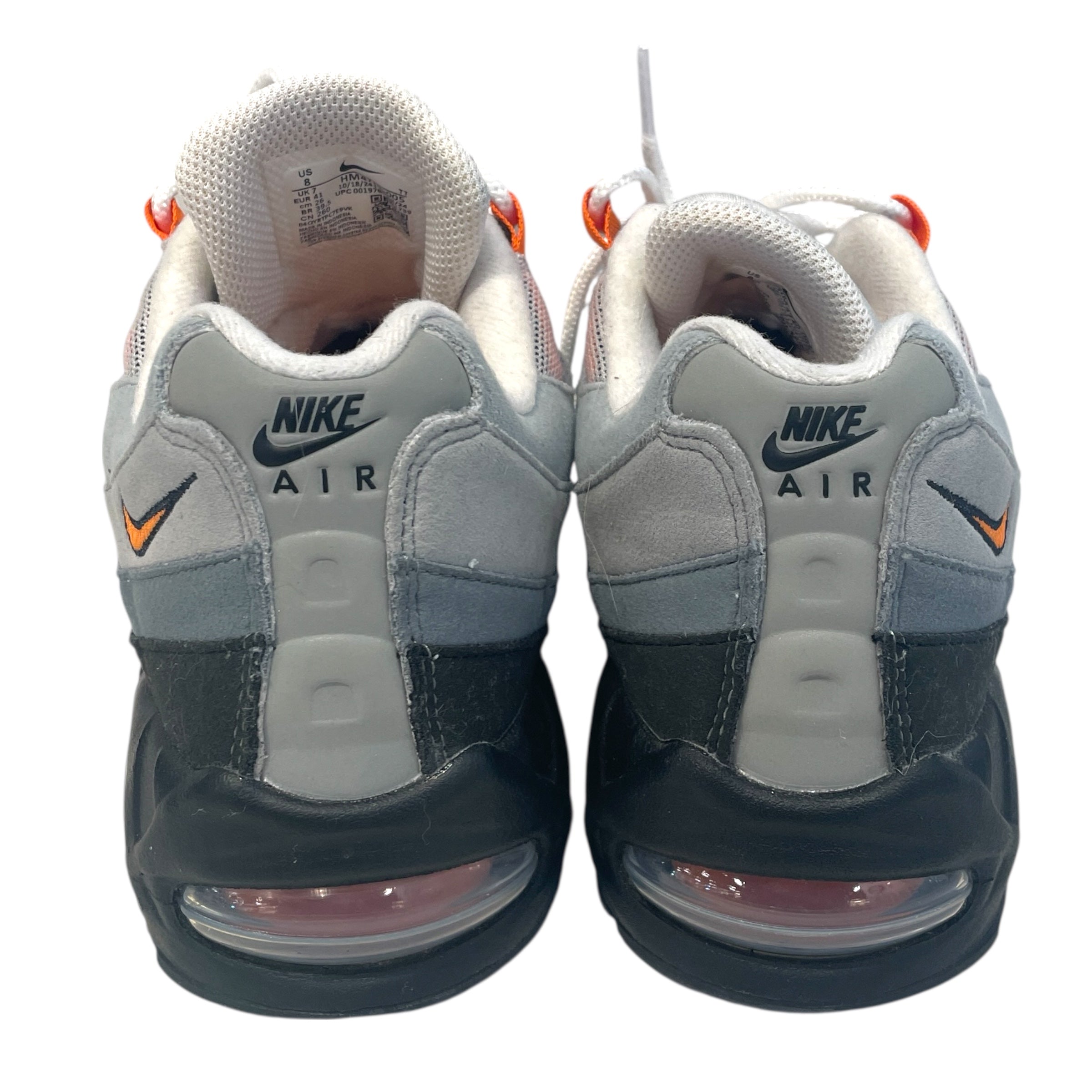 NIKE/Low-Sneakers/US 8/MLT/air max 95 og bright mandarin view 2
