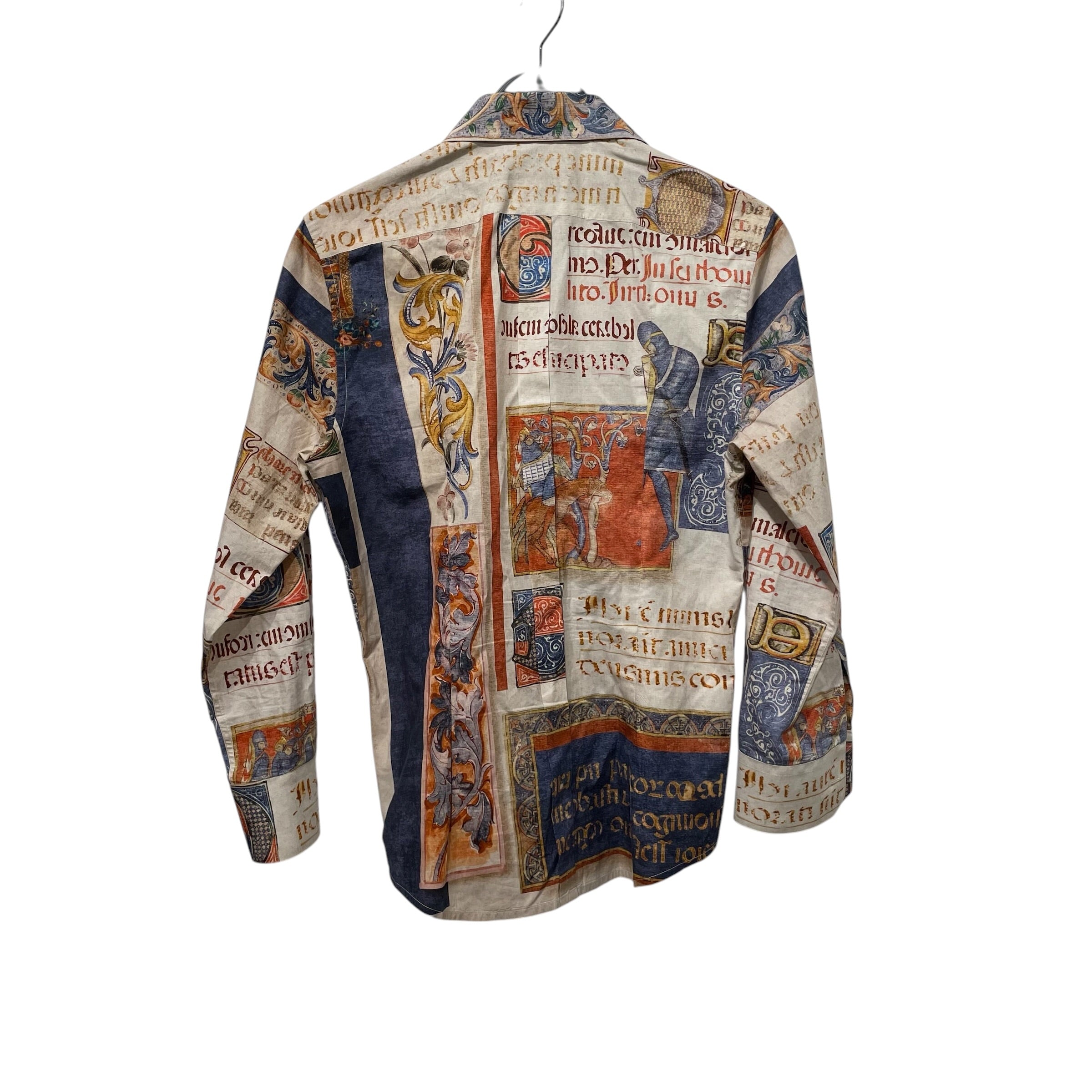 DOLCE&GABBANA/LS Shirt/39/Cotton/MLT/All Over Print/ view 2