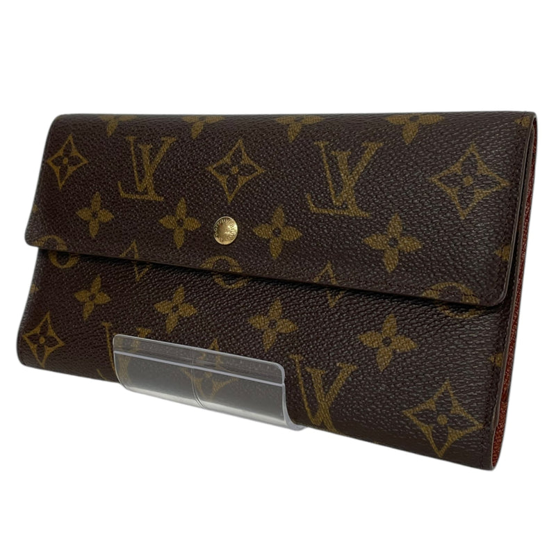 LOUIS VUITTON/Long Wallet/Monogram/Leather/BRW/monogram photobook