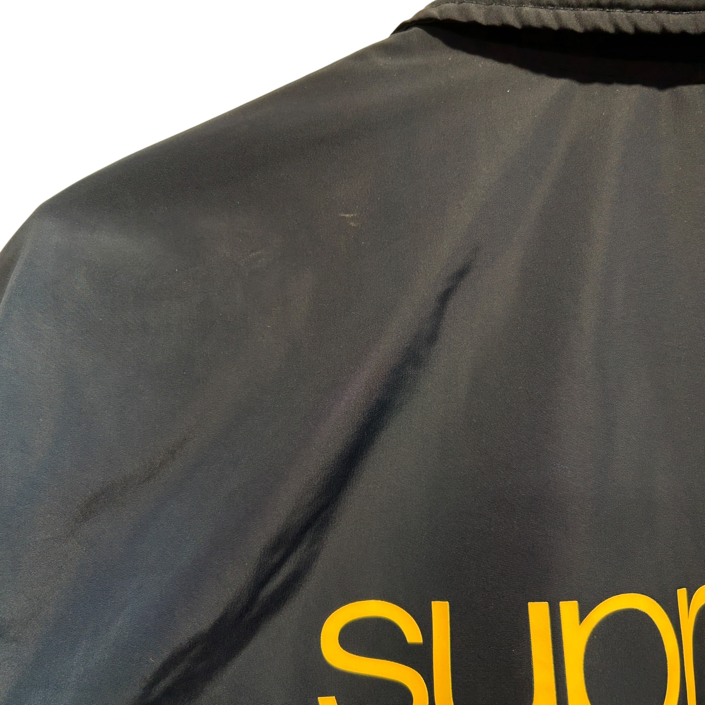 Supreme/Jacket/M/Nylon/NVY/Graphic/ylw text view 5
