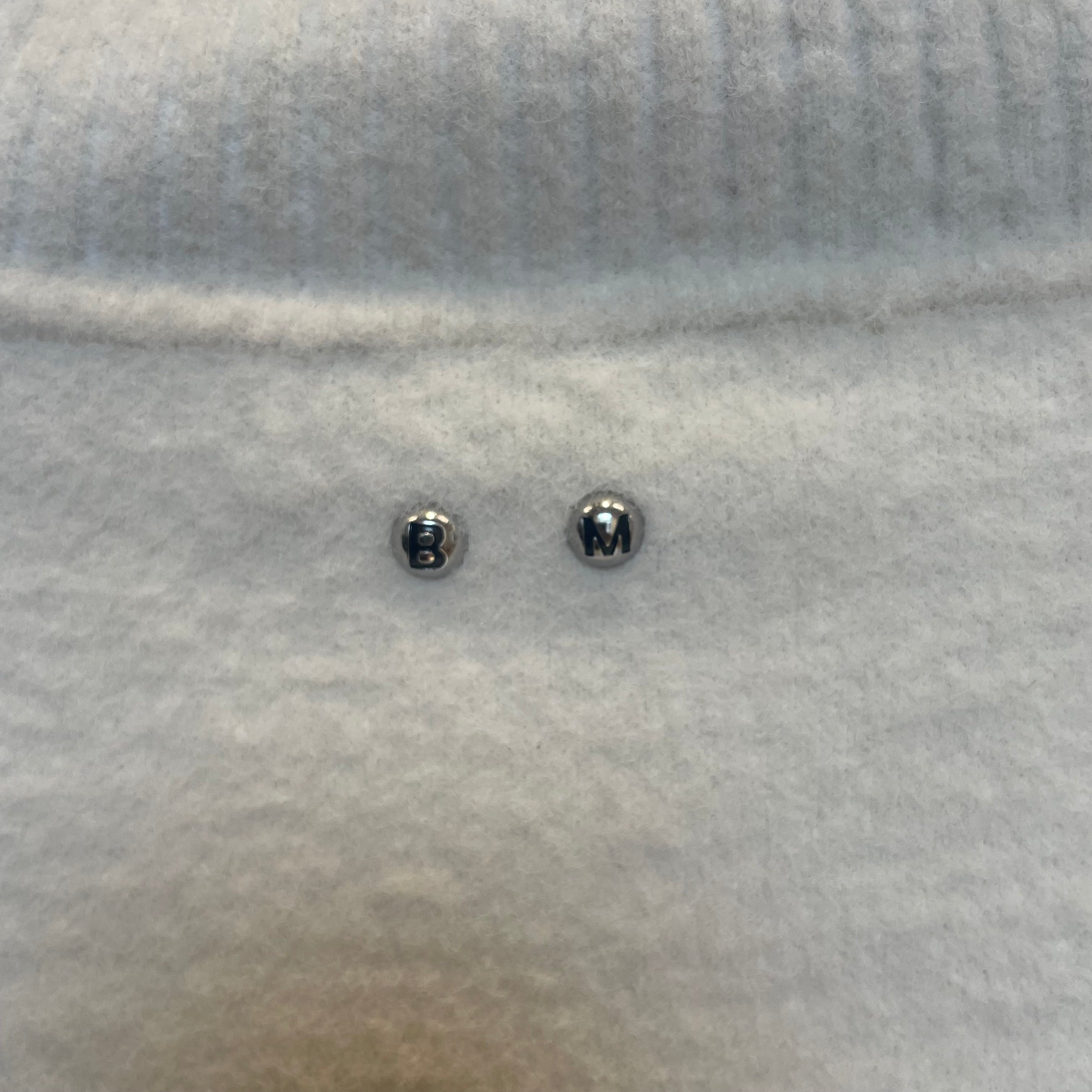 BLUEMARBLE/Sweater/L/Cotton/CRM/studs on front view 4