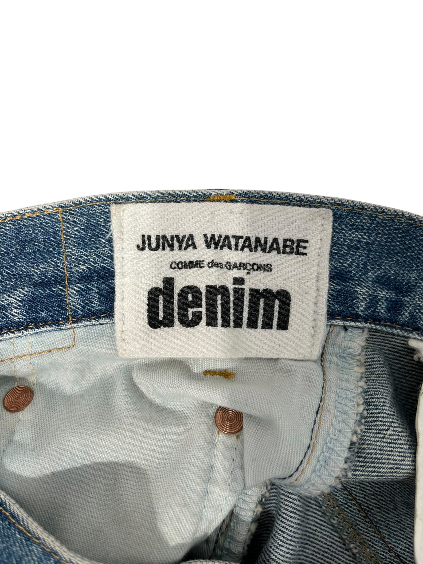 JUNYA WATANABE COMME des GARCONS/Long Skirt/M/Denim/IDG/XE-S009 view 3