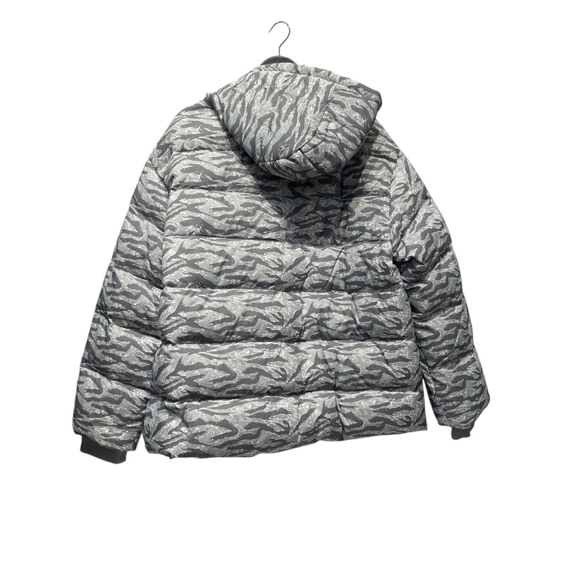 SIBERIA HILLS/Puffer Jkt/XL/Nylon/GRY/Camouflage/