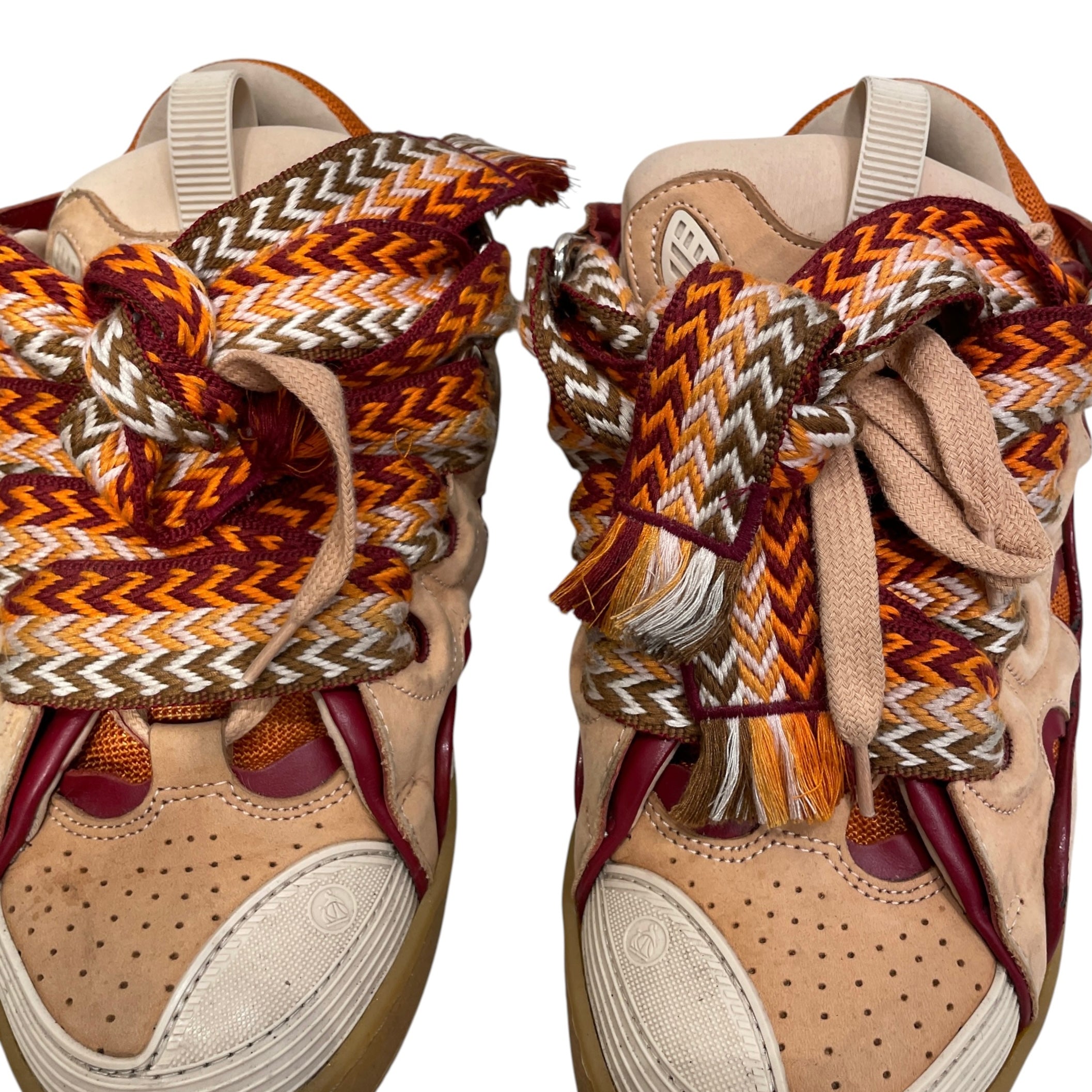 LANVIN/Low-Sneakers/EU 41/Cotton/ORN/ view 4