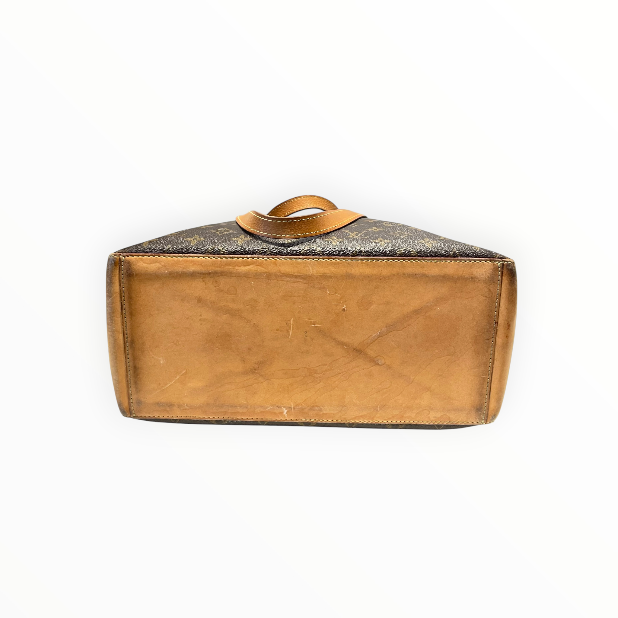 LOUIS VUITTON/Tote Bag/Monogram/Leather/BRW/CABAS MEZZO TOTE view 3