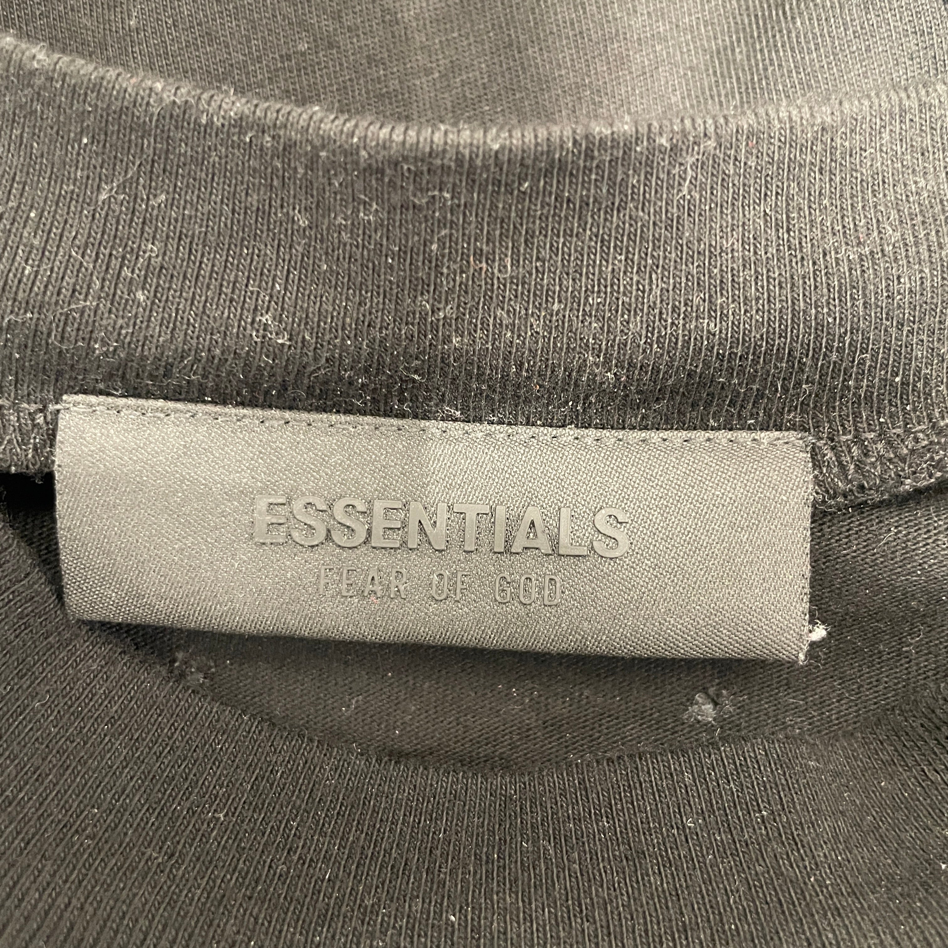 FOG ESSENTIALS/T-Shirt/M/Cotton/BLK/ view 3
