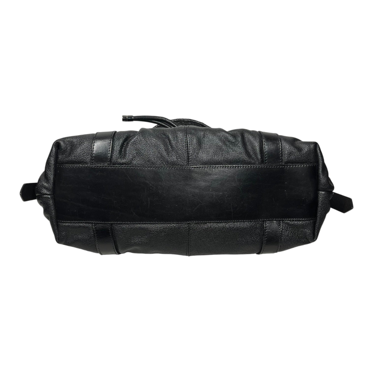 BURBERRY/Hand Bag/Leather/BLK/Hobo Shoulder Bag view 4