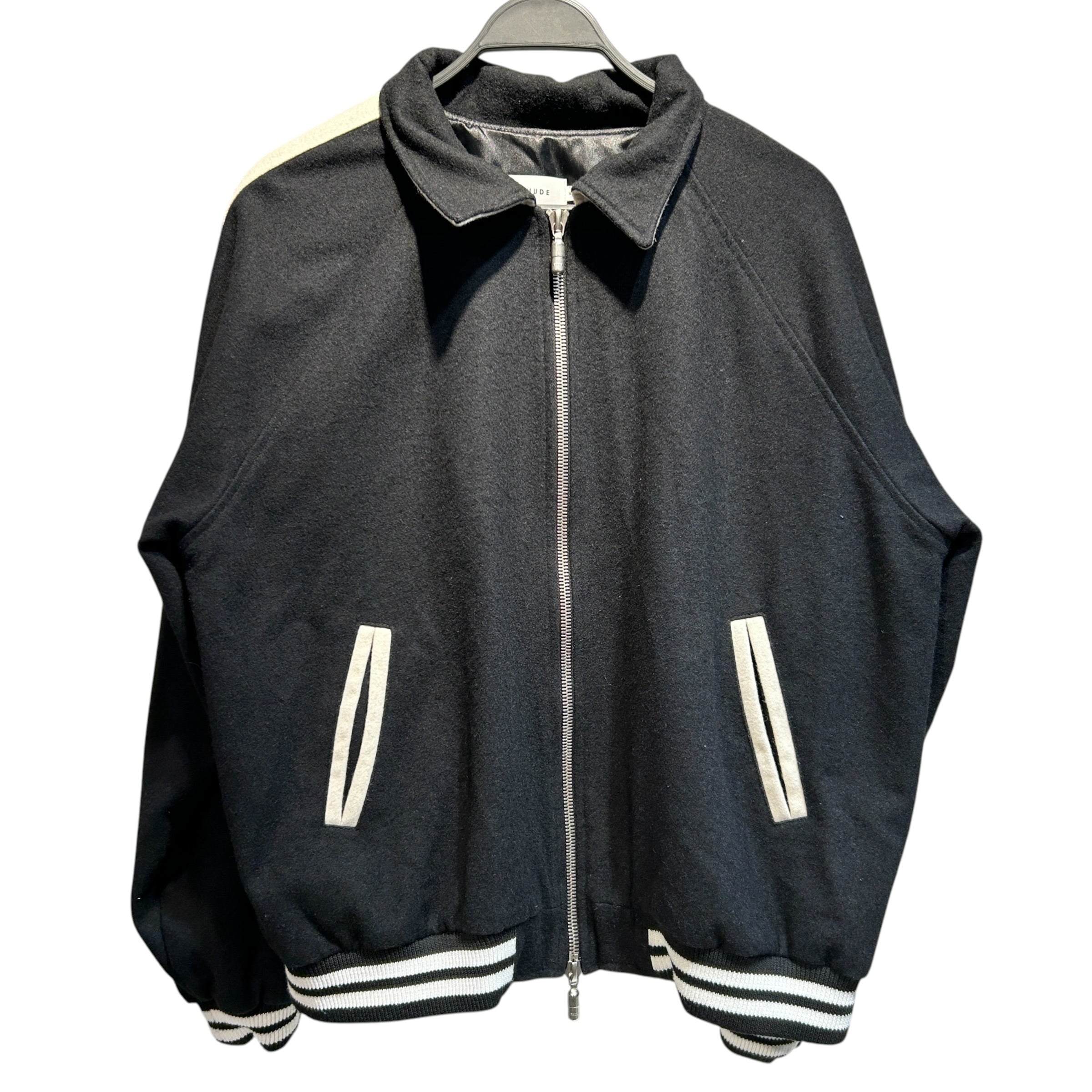 RHUDE/Jacket/XL/Wool/BLK/Graphic/Rhude Boys Teddy Varisty Jacke view 1