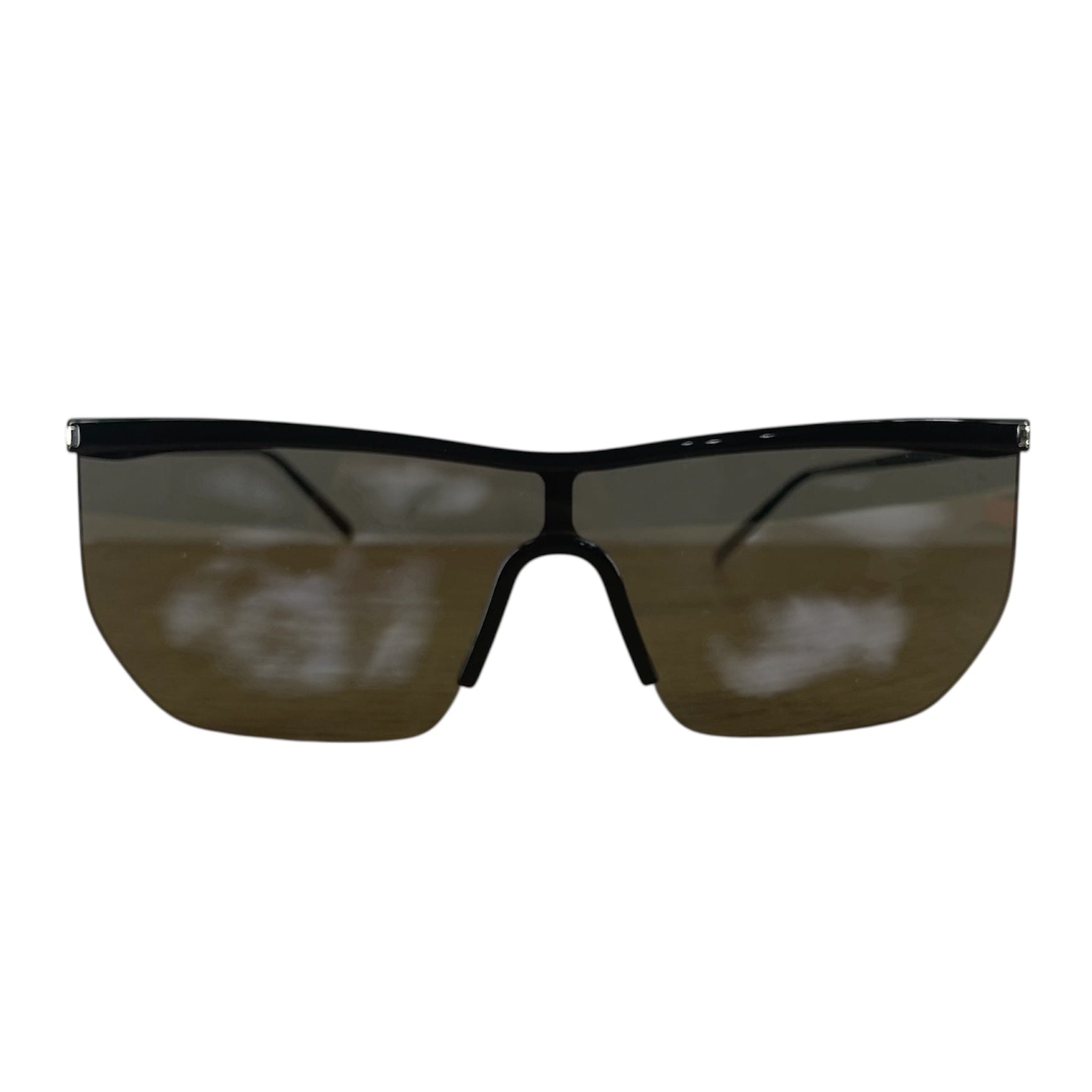 SAINT LAURENT/Sunglasses/Plastic/BLK/MASK view 1