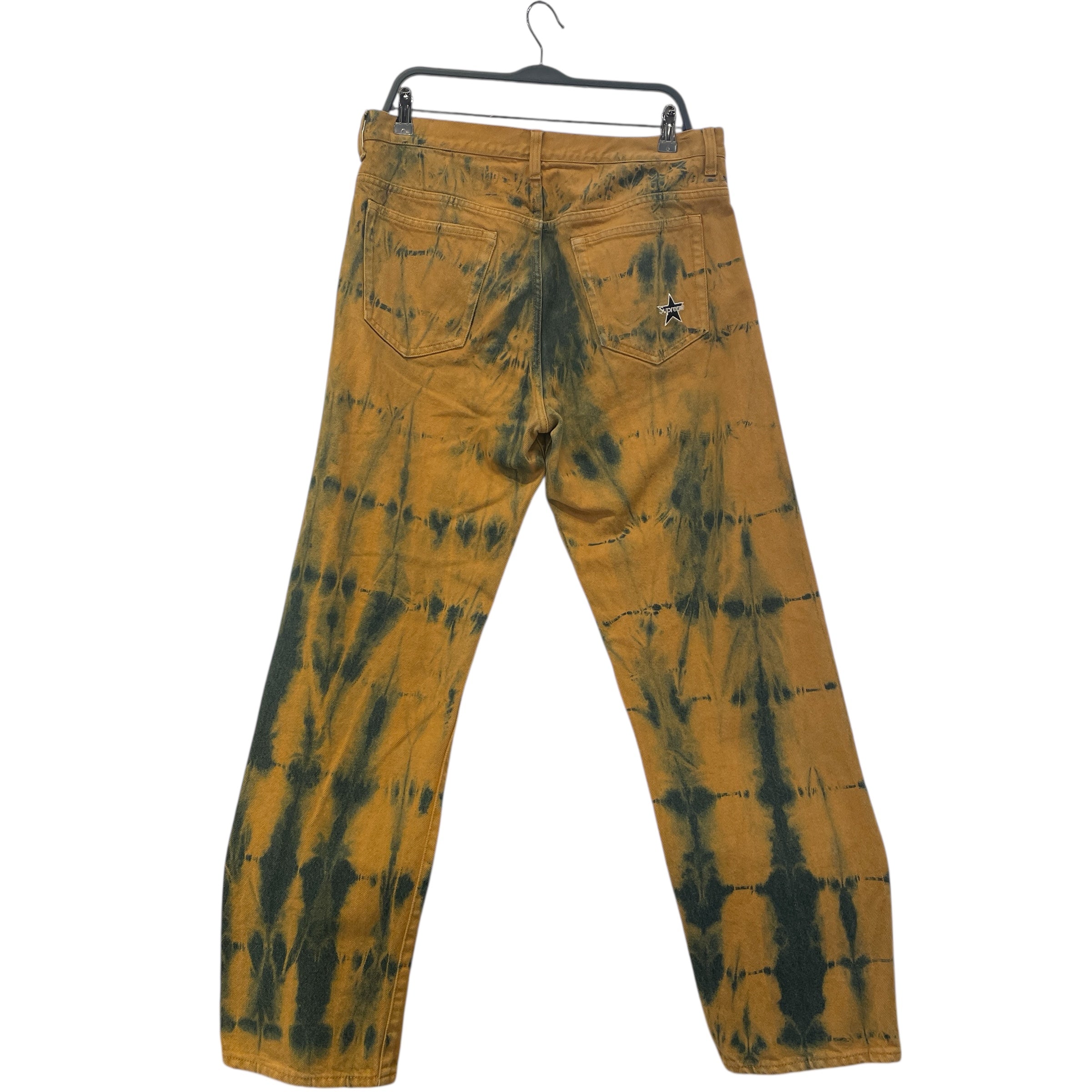 Supreme/Straight Pants/32/Denim/CML/All Over Print/FW22 Rust Dyed Jeans view 2