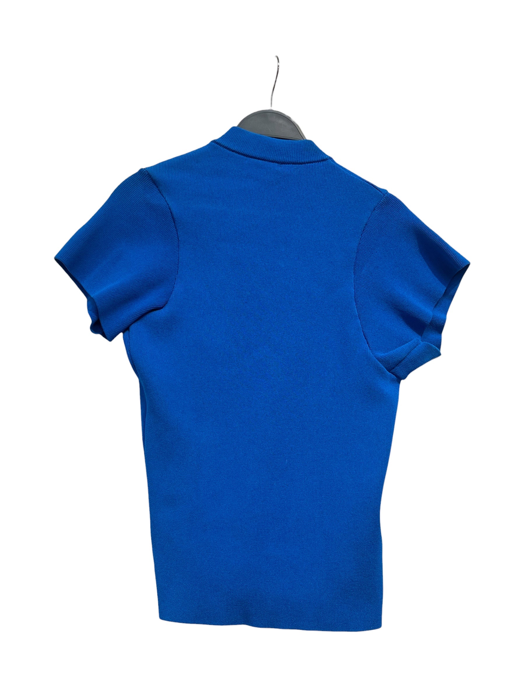 BALENCIAGA/Blouse/M/Cotton/BLU/b logo sleeve tee view 4