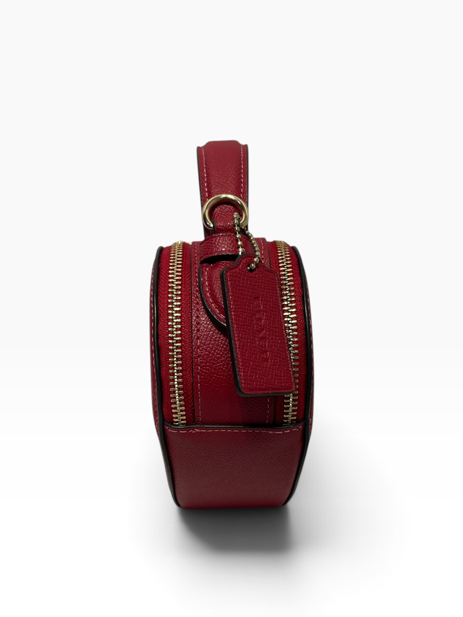 COACH/Cross Body Bag/Leather/RED/Heart Bag view 3