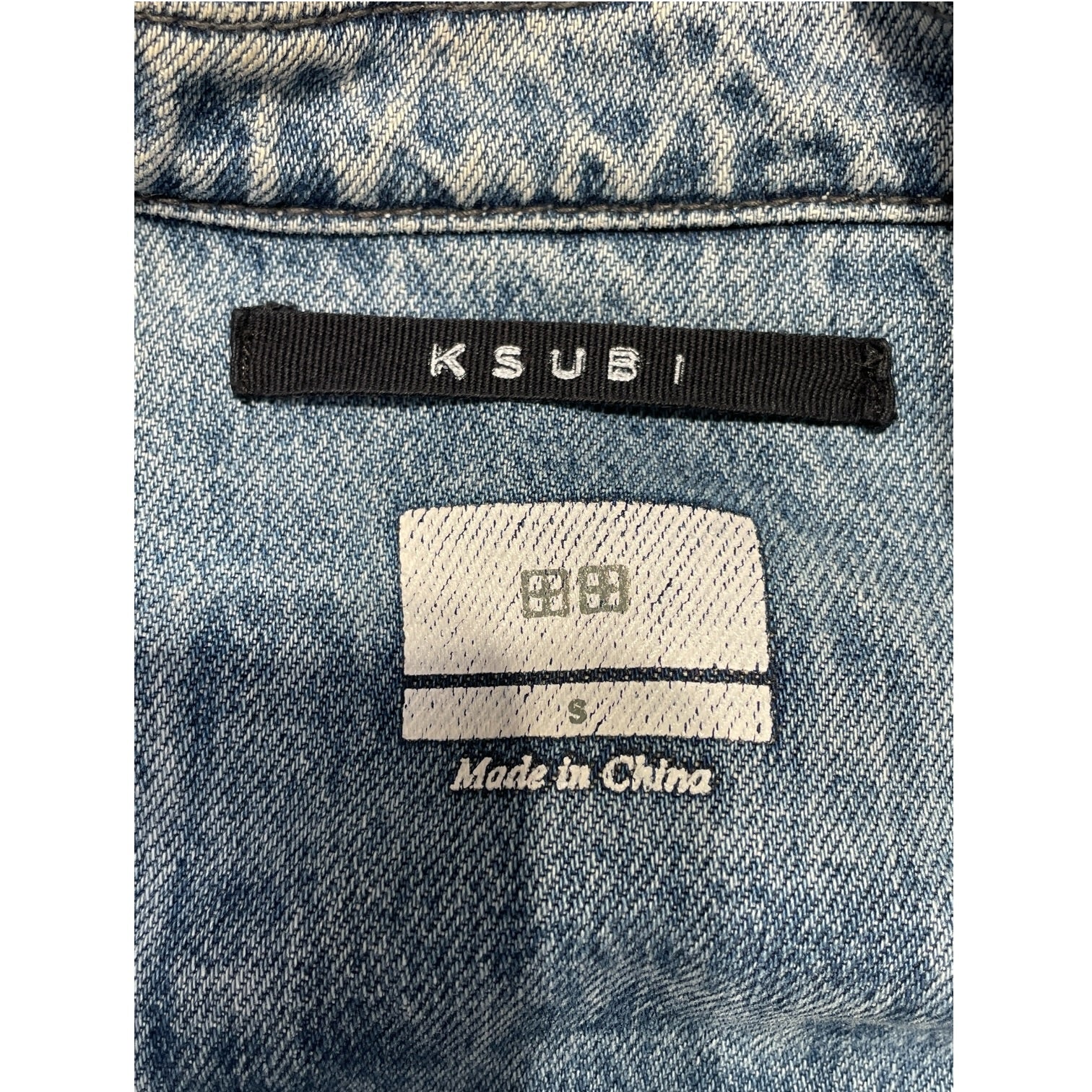 ksubi/Denim Jkt/S/Cotton/BLU/Light Wash Button Up Jacket view 3
