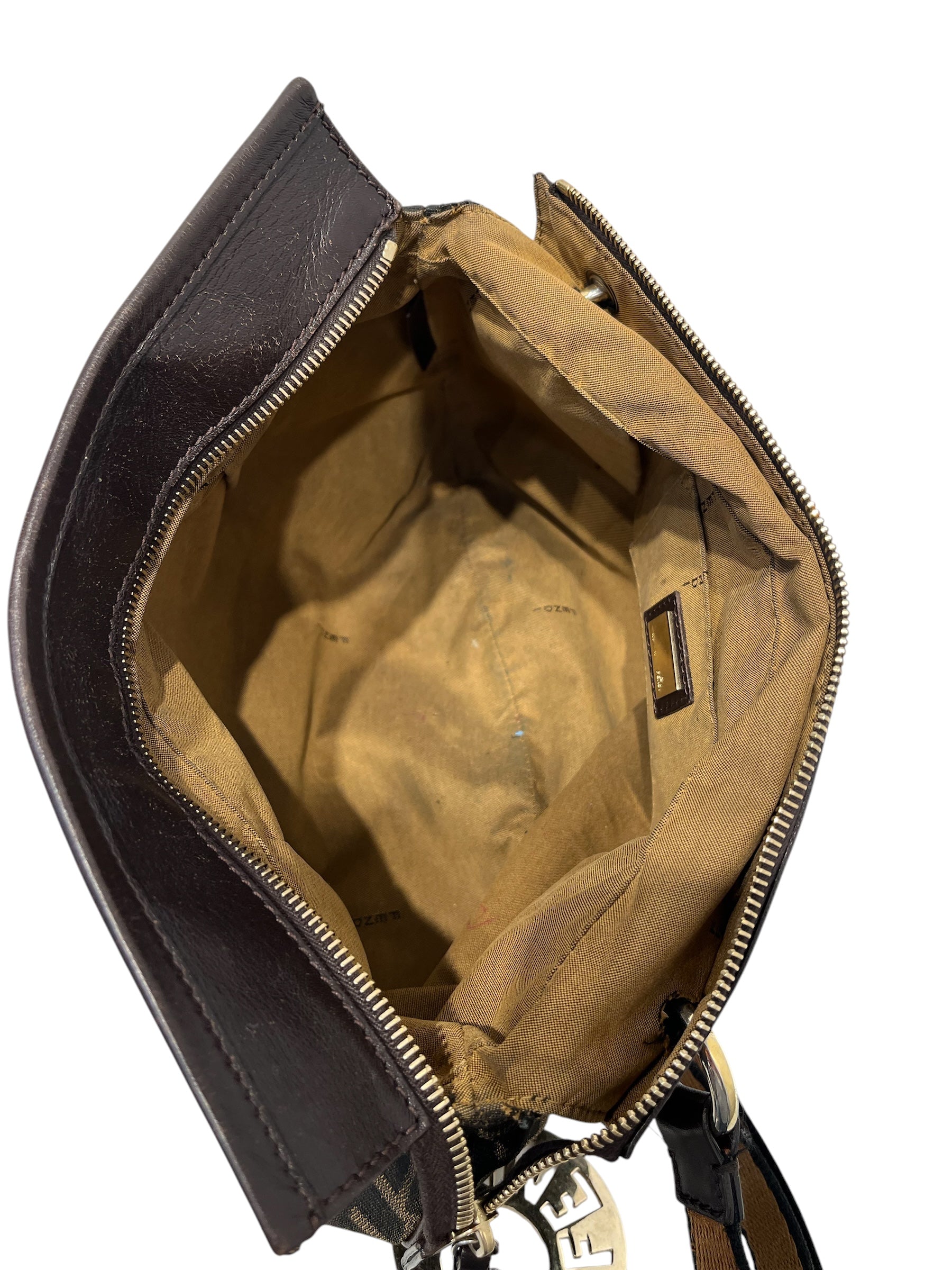FENDI/Bag/Monogram/Cotton/BRW/ view 4