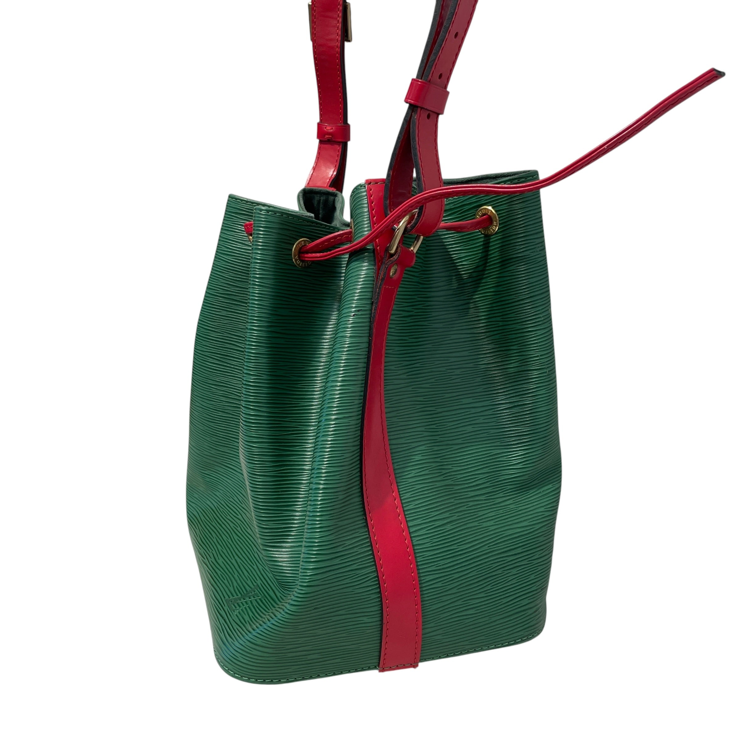 LOUIS VUITTON/Cross Body Bag/Leather/GRN/Epi Petit Noe Shoulder Bag view 5