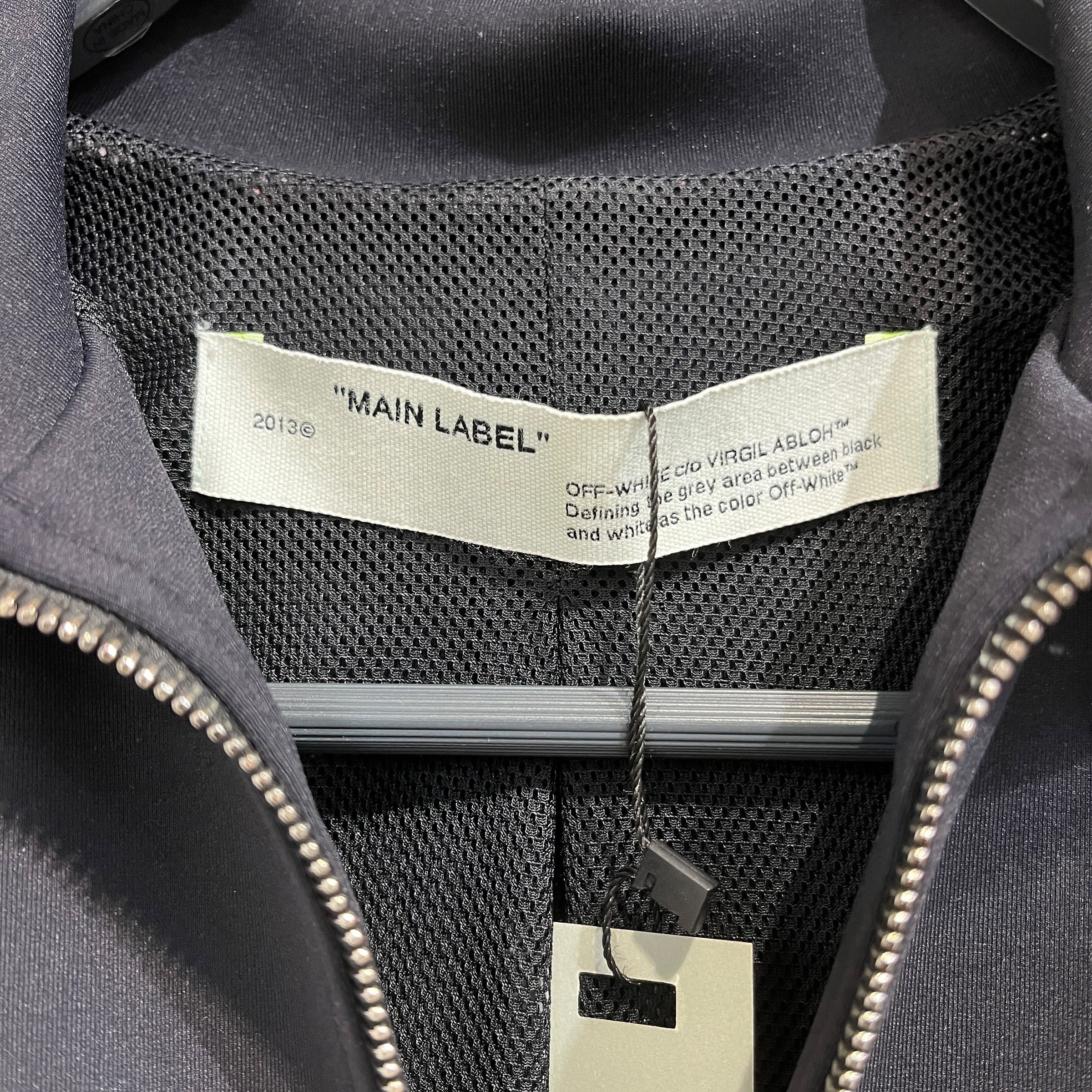 OFF-WHITE/Jacket/XS/Polyester/BLK/NWT Track Jacket view 3