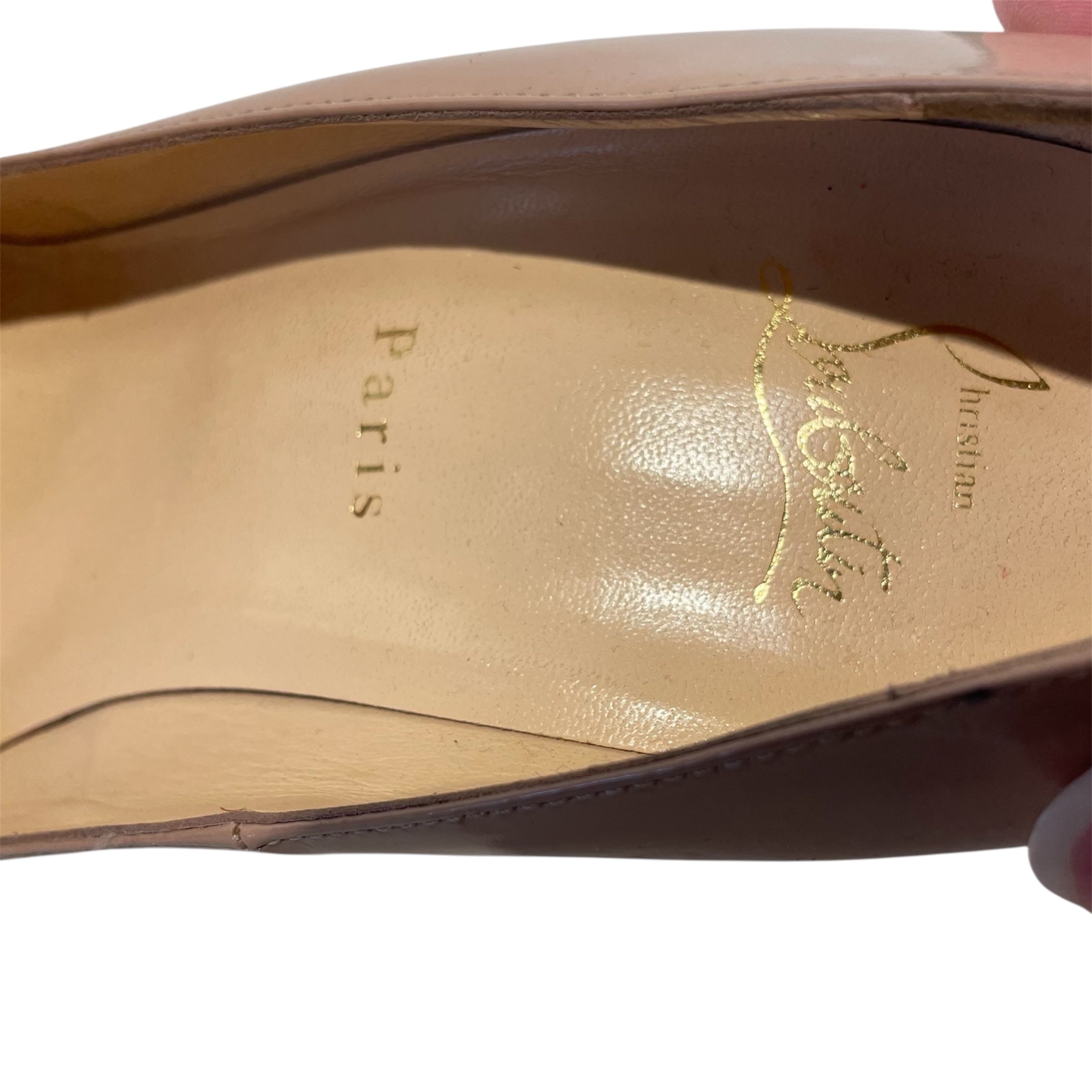 Christian Louboutin/Heels/EU 41.5/Leather/BEG/ view 3