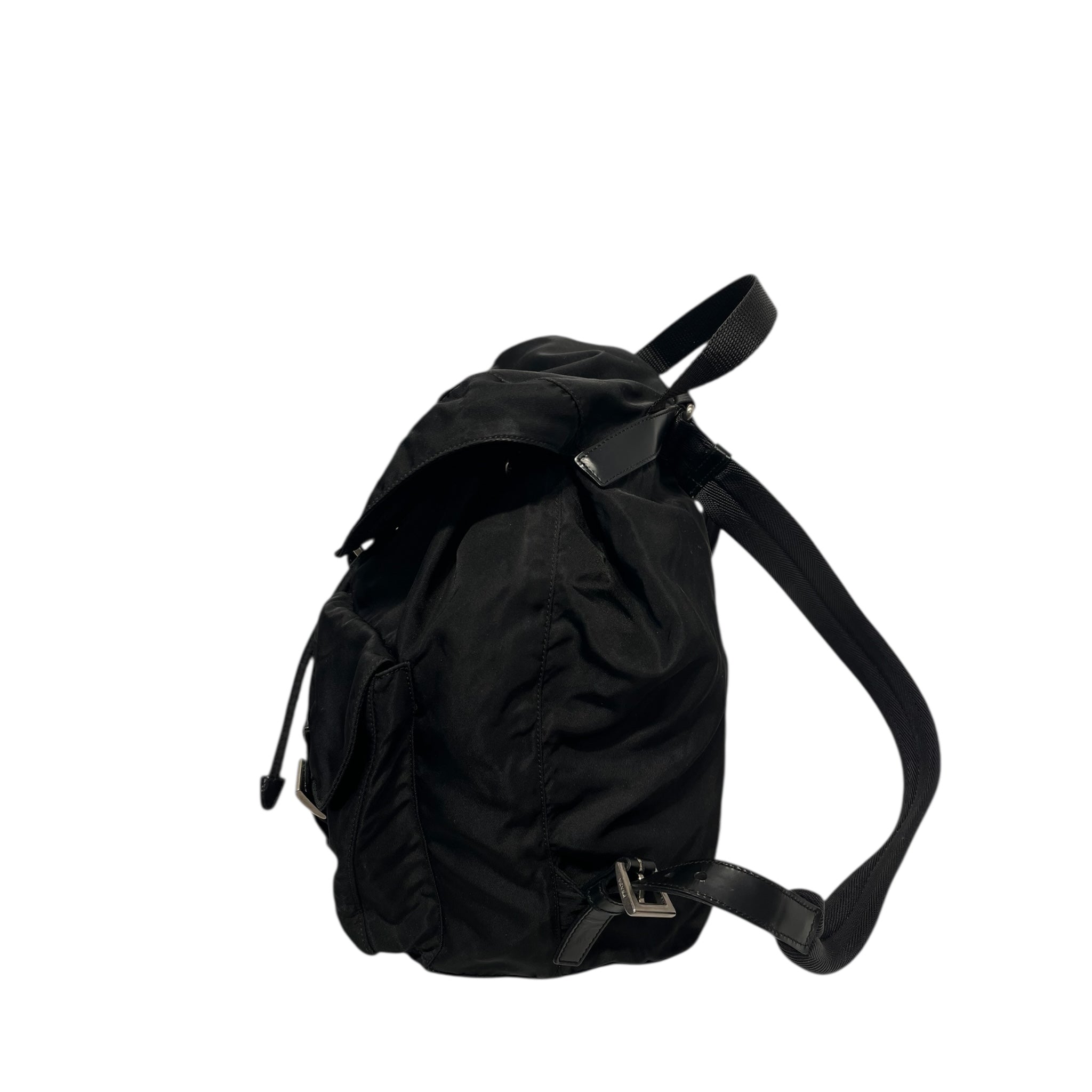 PRADA/Backpack/Nylon/BLK/PRADA NYLON BSCKPACK view 2