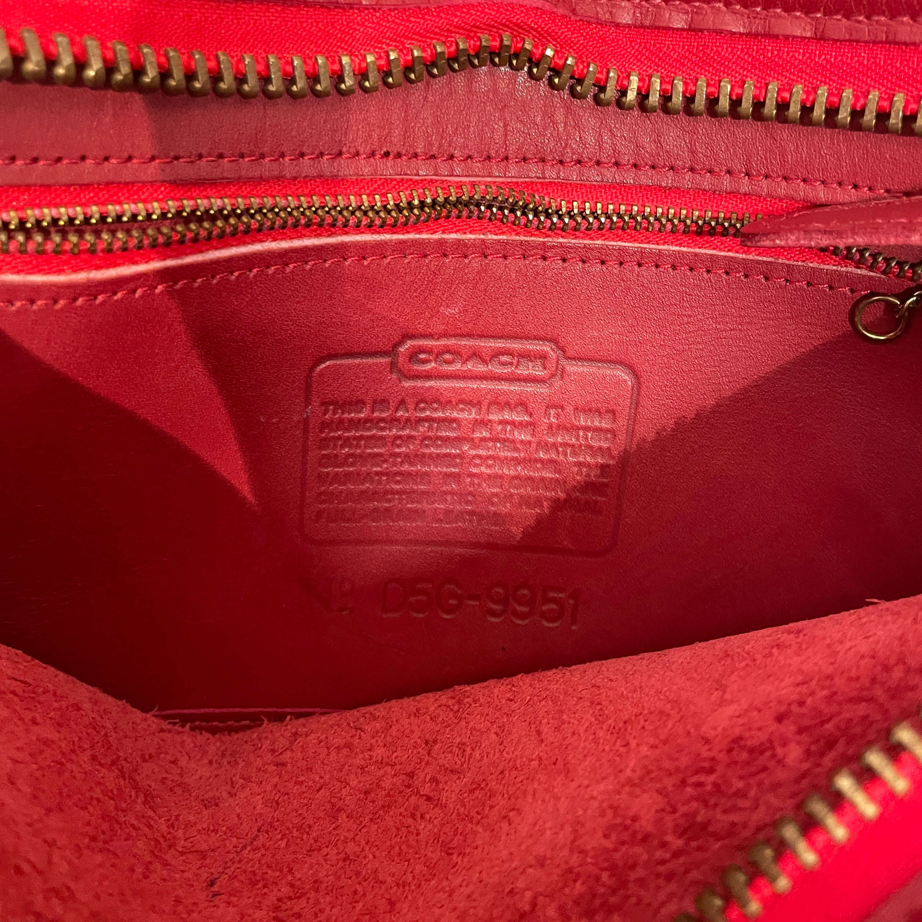COACH/Bag/Leather/RED/05G9951 view 8