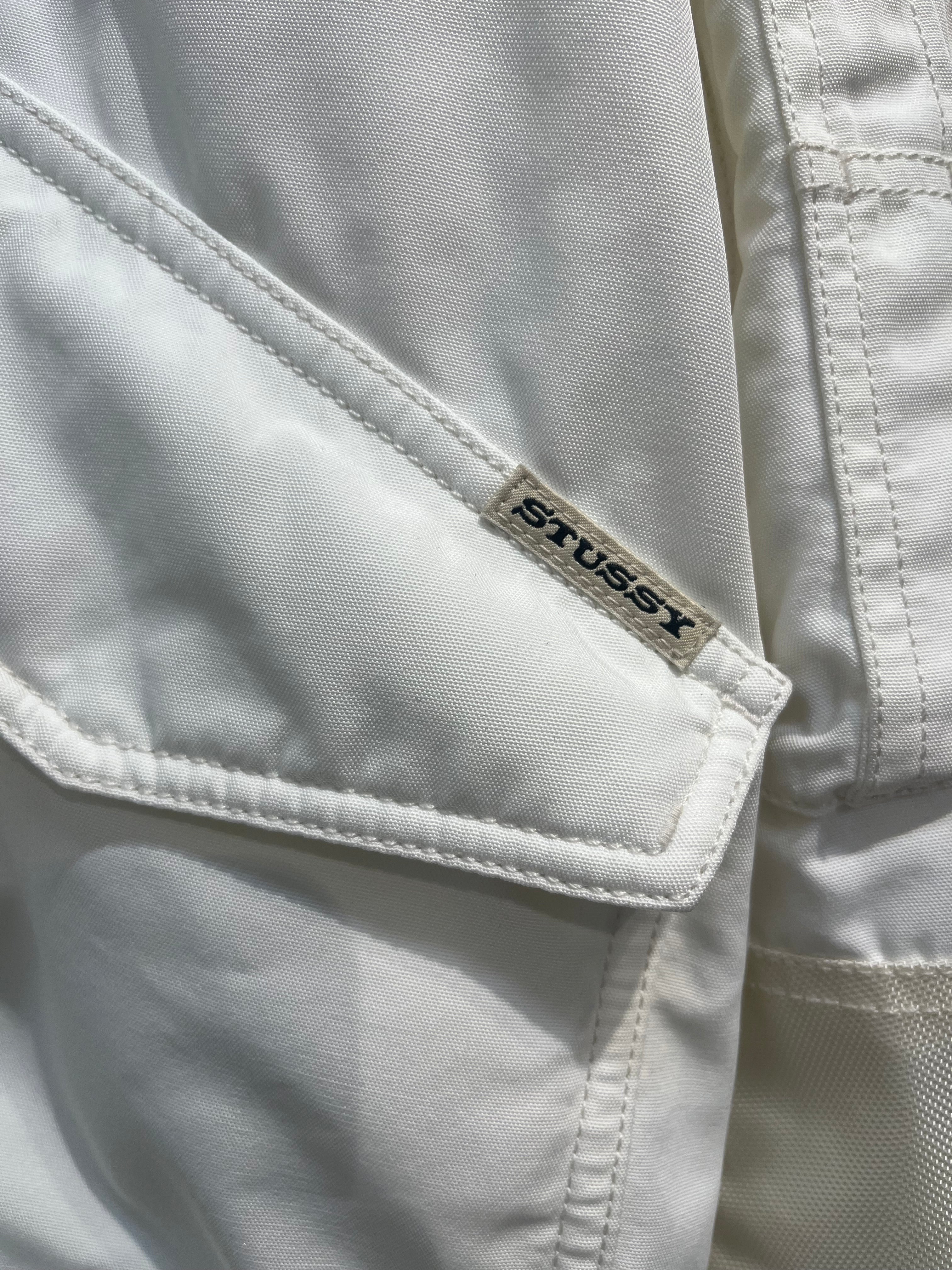 STUSSY/Flight Jkt/L/Nylon/CRM/WORK GEAR FLIGHT JKT view 5