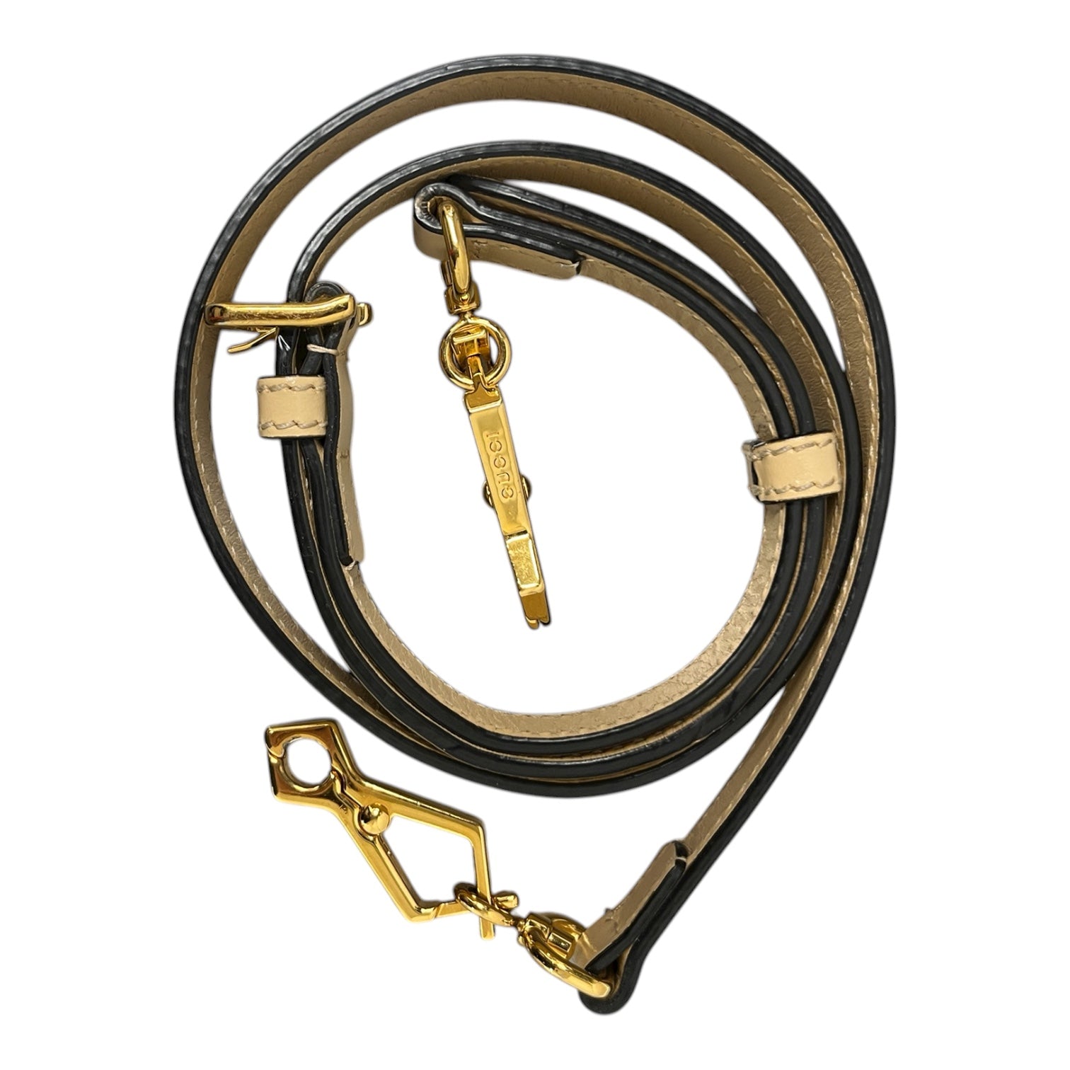 GUCCI/Cross Body Bag/S/Leather/BEG/HORSE BIT 1955 CROSSBODY BAG view 7