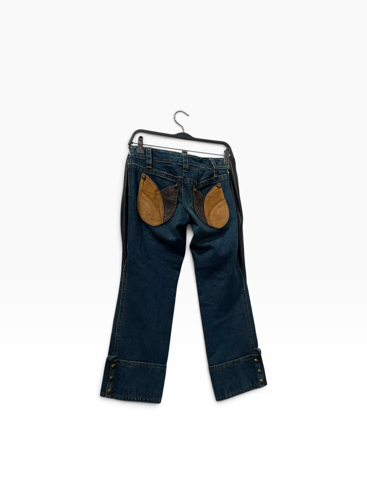 DSQUARED2/Bottoms/38/Cotton/Blue/KNEE PAD view 2
