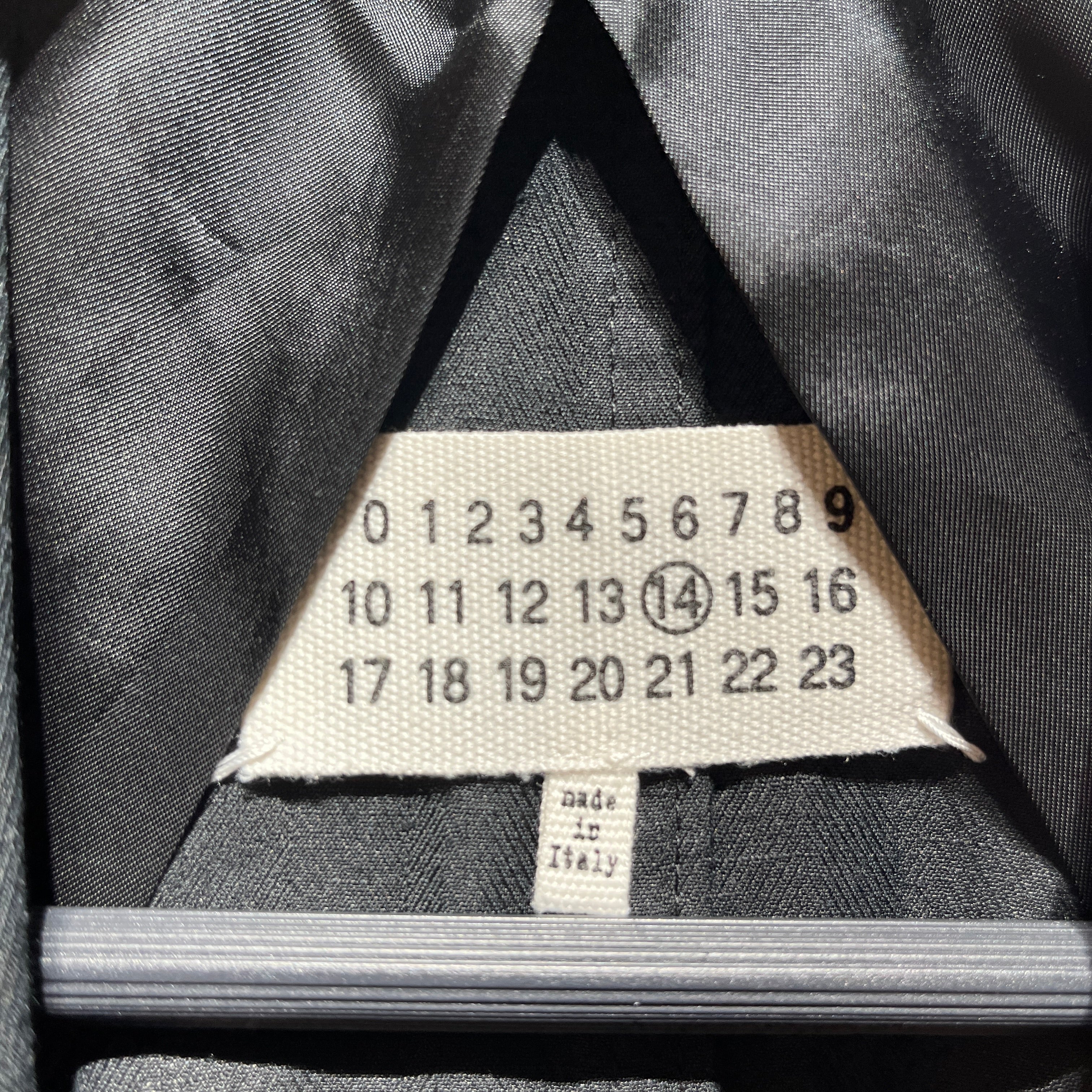 Maison Margiela/Tailored Jkt/44/Wool/BLK/SINGLE BUTTON view 5