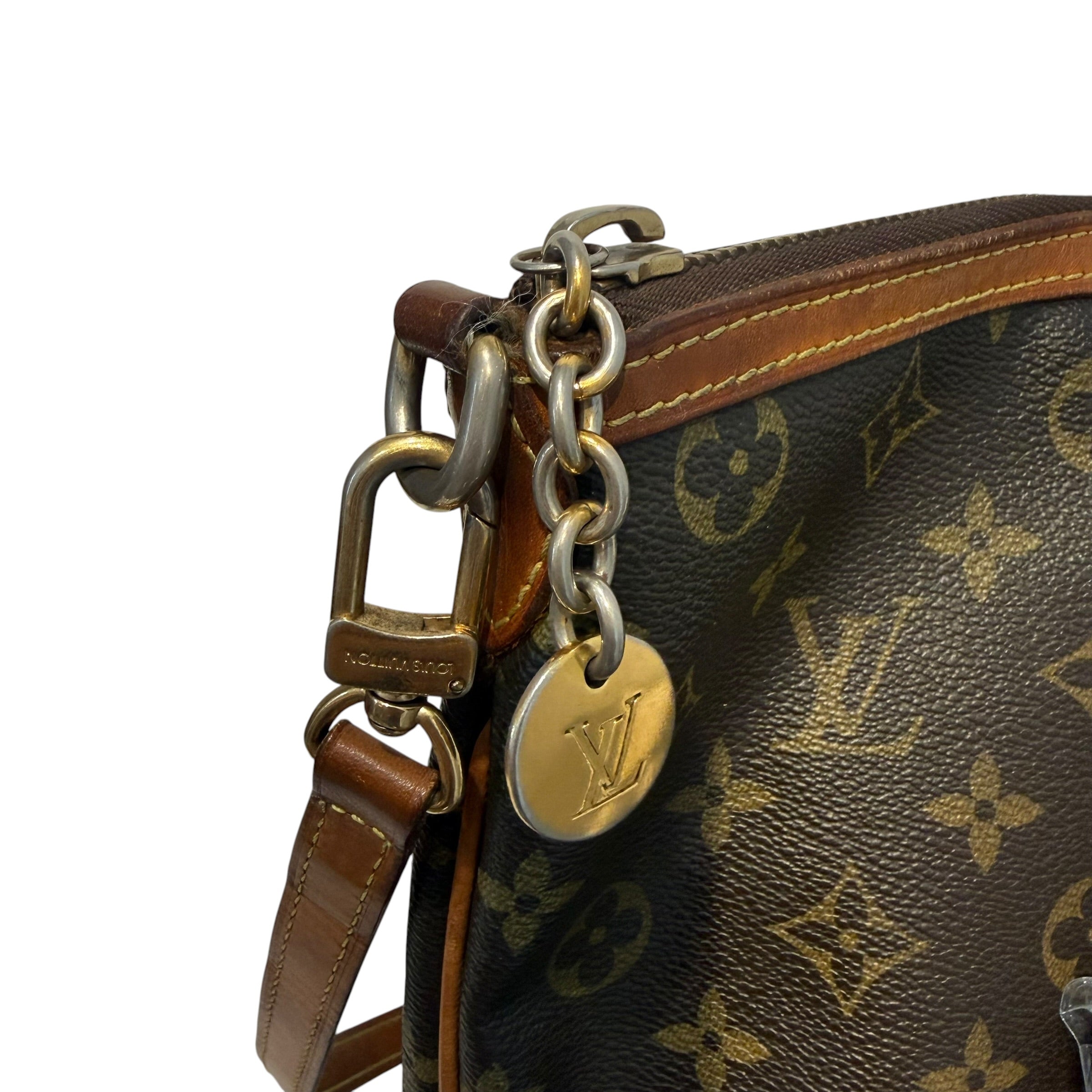 LOUIS VUITTON/Bag/Monogram/Leather/BRW/Palermo PM W/ Strap view 8
