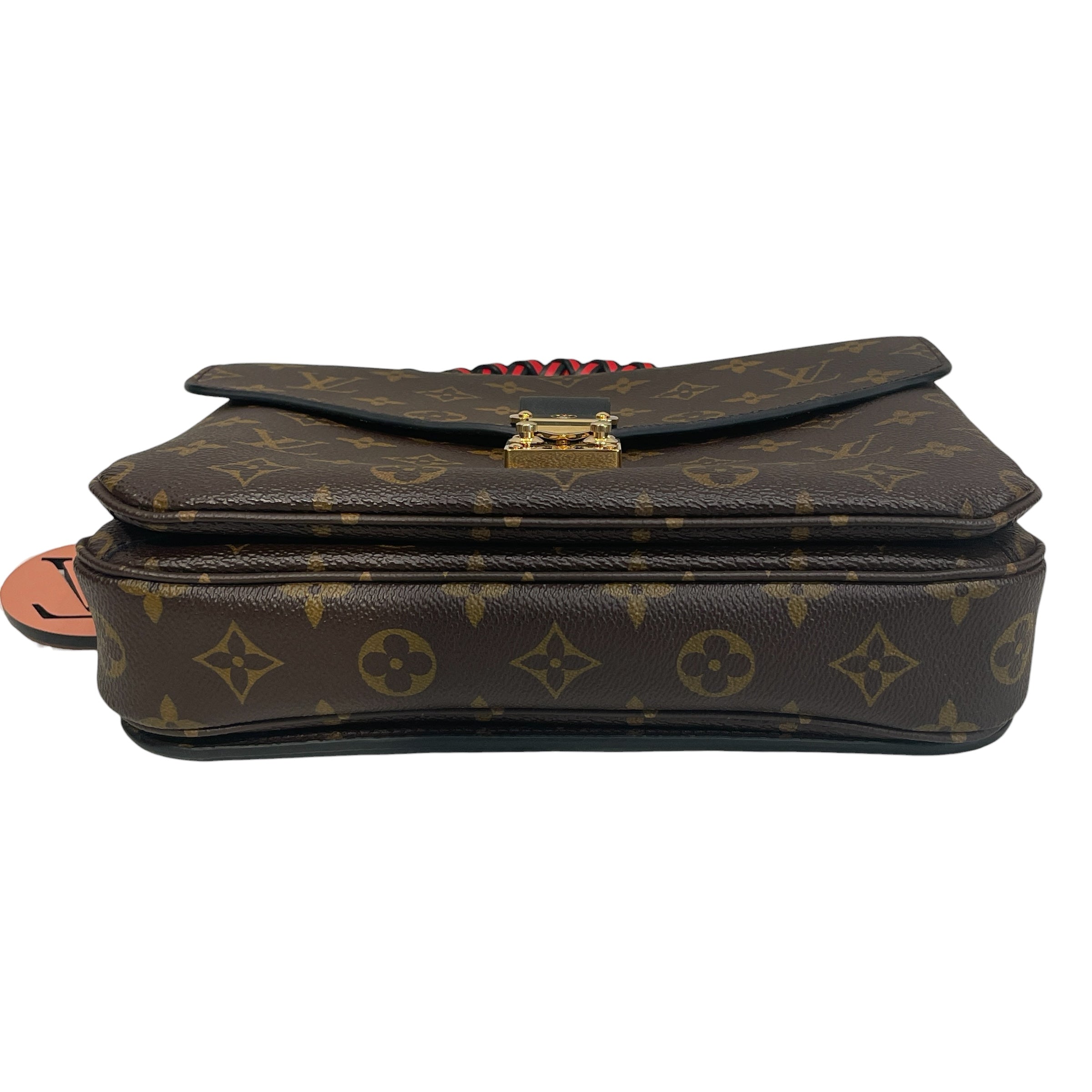 LOUIS VUITTON/Tote Bag/Monogram/Leather/BRW/CUSTOM HANDLE TOTE view 3