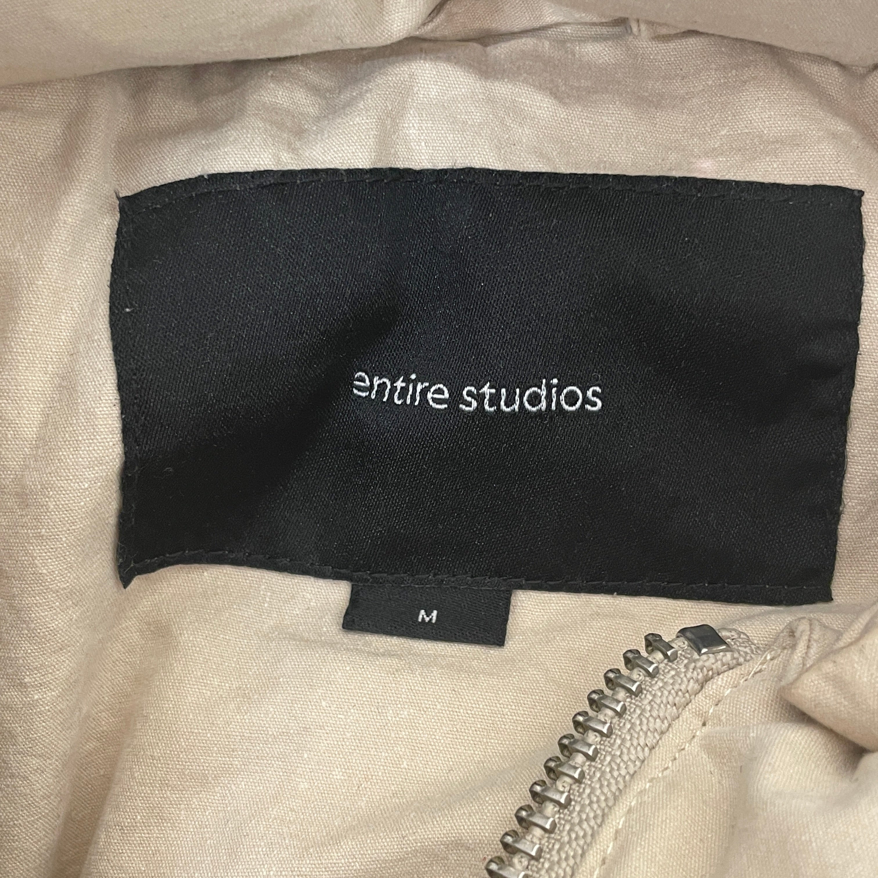entire studios/Puffer Jkt/M/Cotton/BEG/ view 3