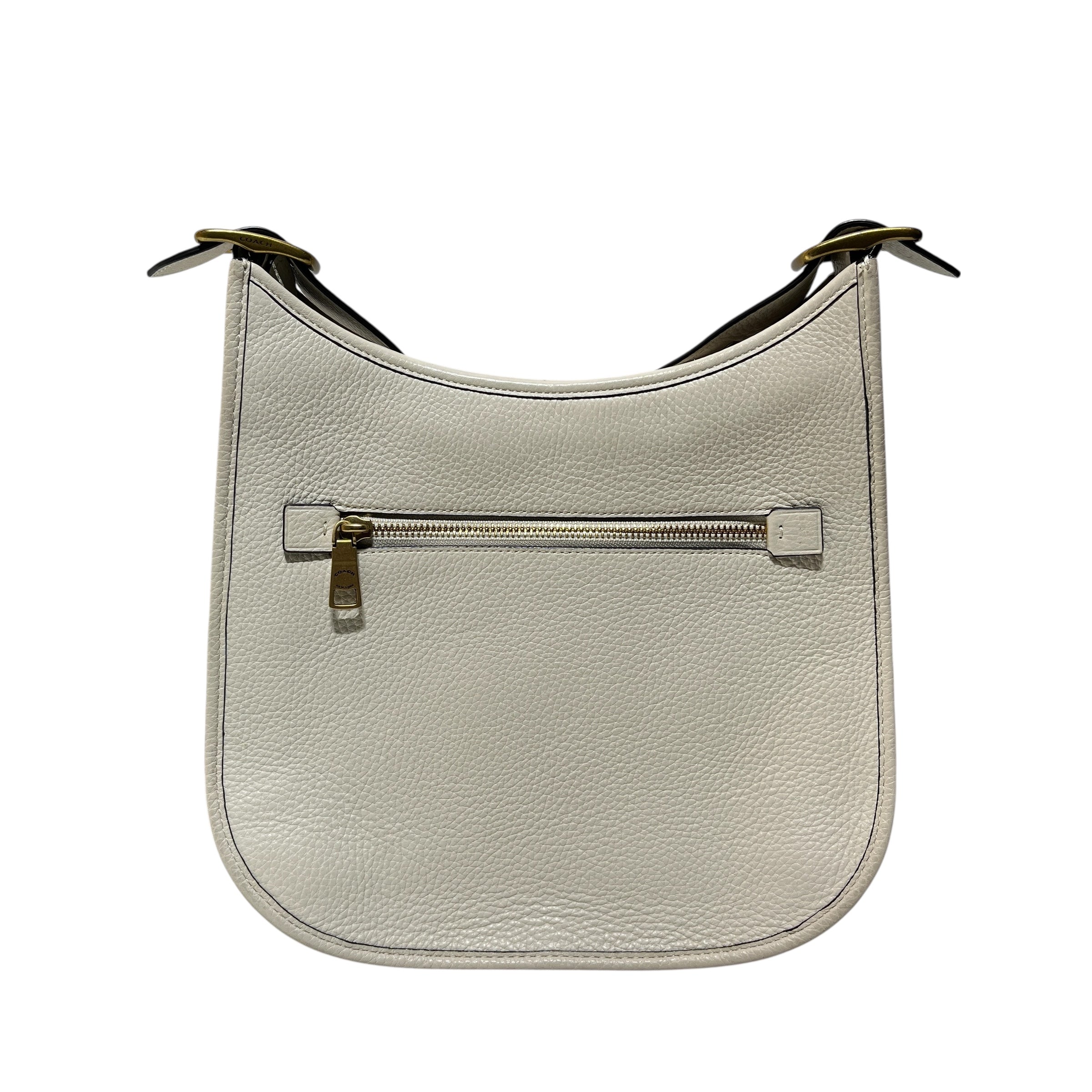COACH/Cross Body Bag/Leather/WHT/Emery Varsity Stripe view 2