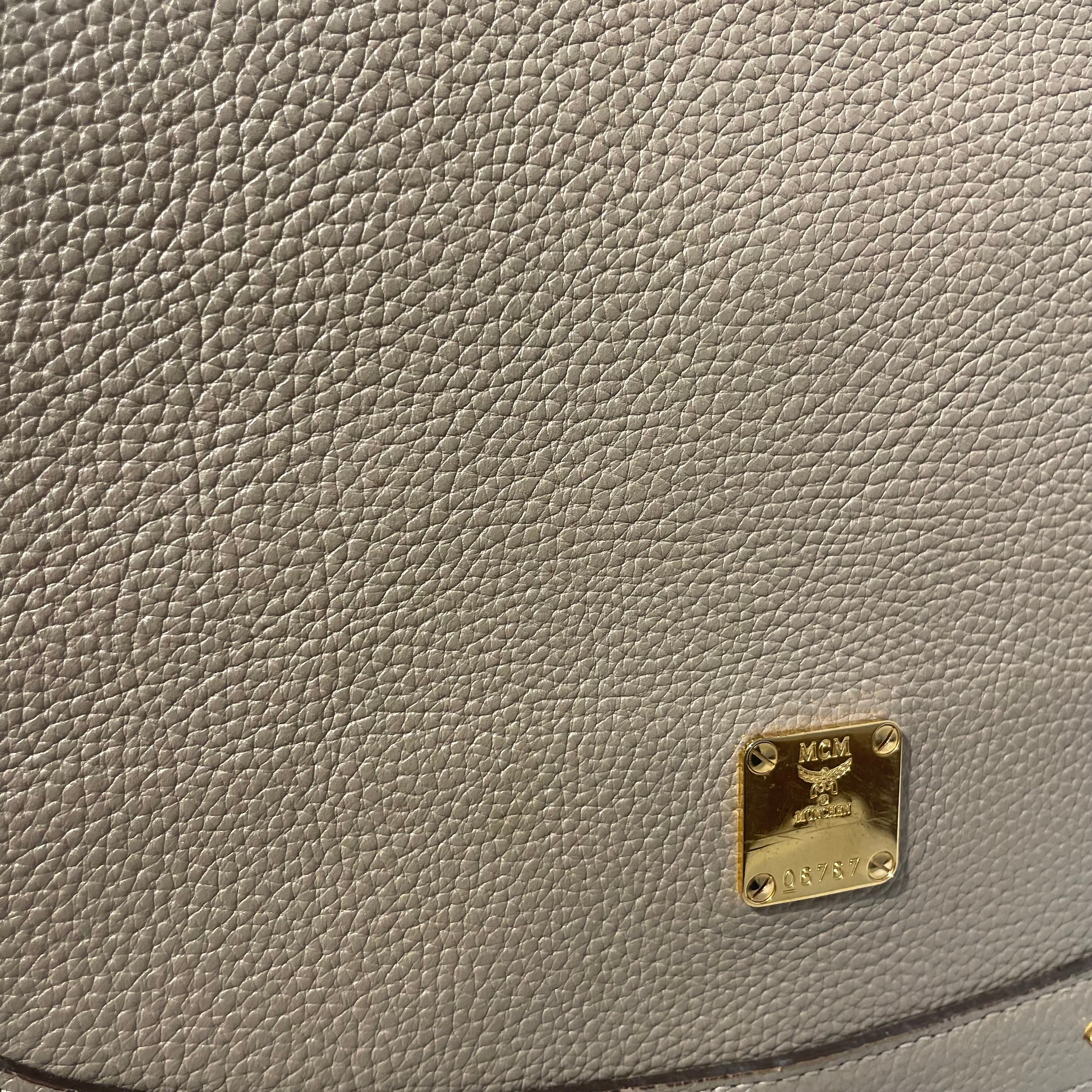 MCM/Cross Body Bag/Leather/BEG/06767 view 8