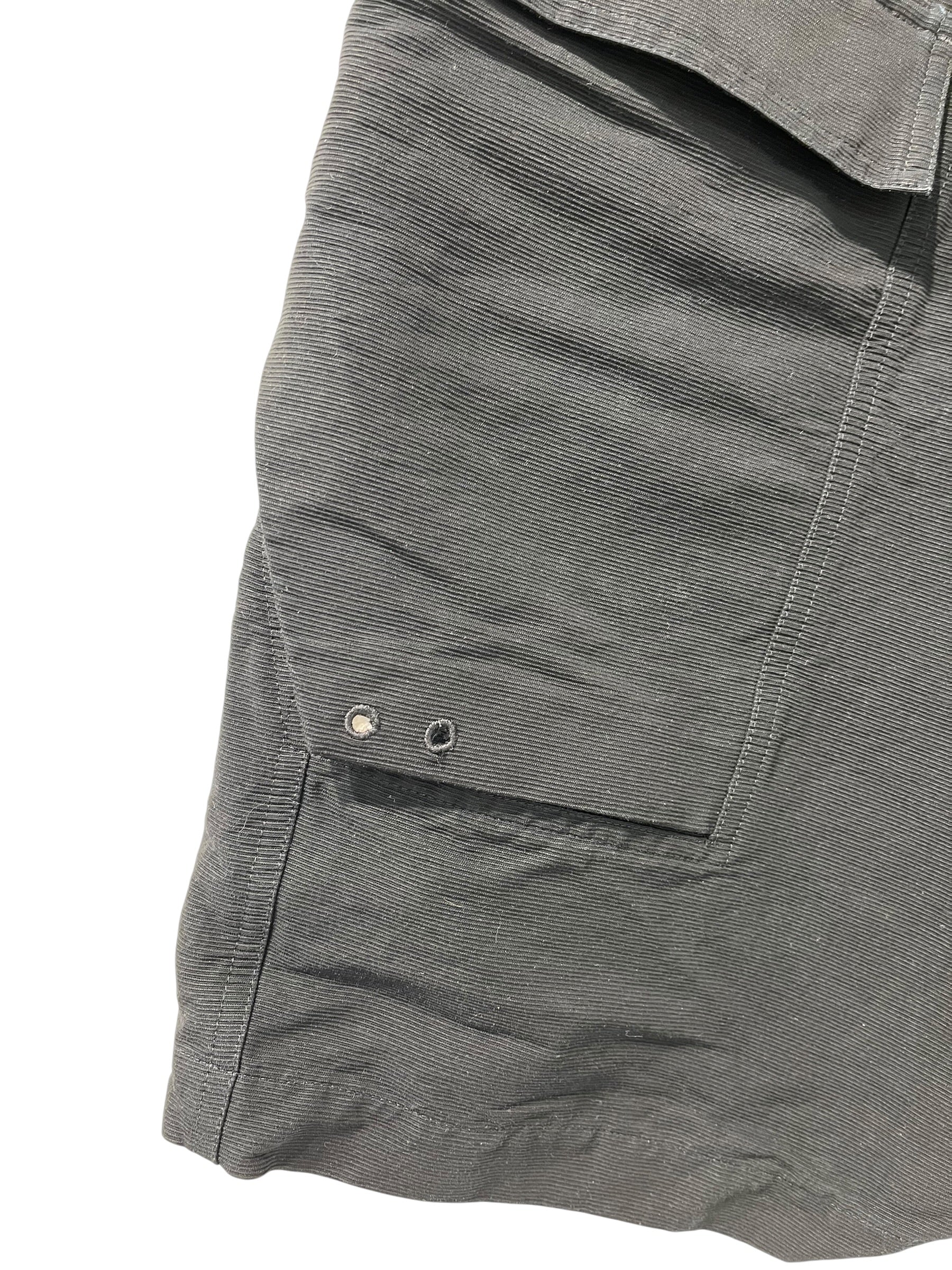 Rick Owens/Shorts/42/Cotton/BLK/DIRT SS18 DROP CROTCH SHORT view 4