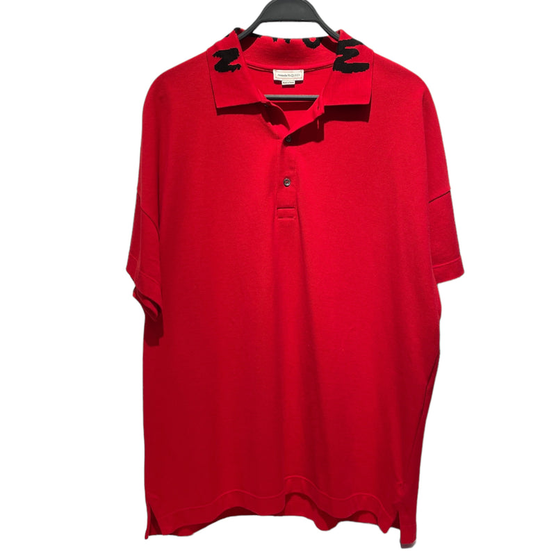 Alexander McQueen/T-Shirt/L/Cotton/RED/