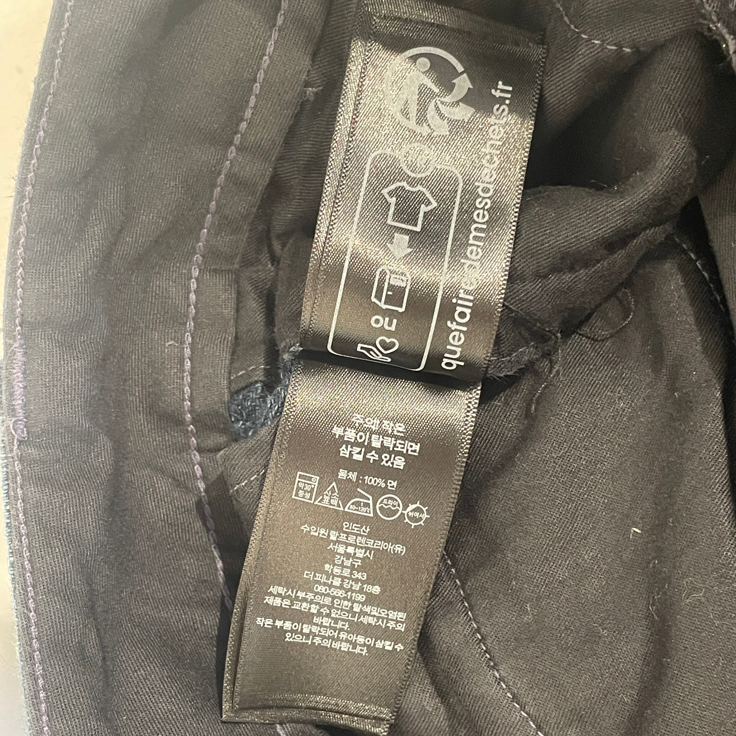 RRL/Pants/36/Cotton/BLU/COOL DETAIL ON BACK view 6