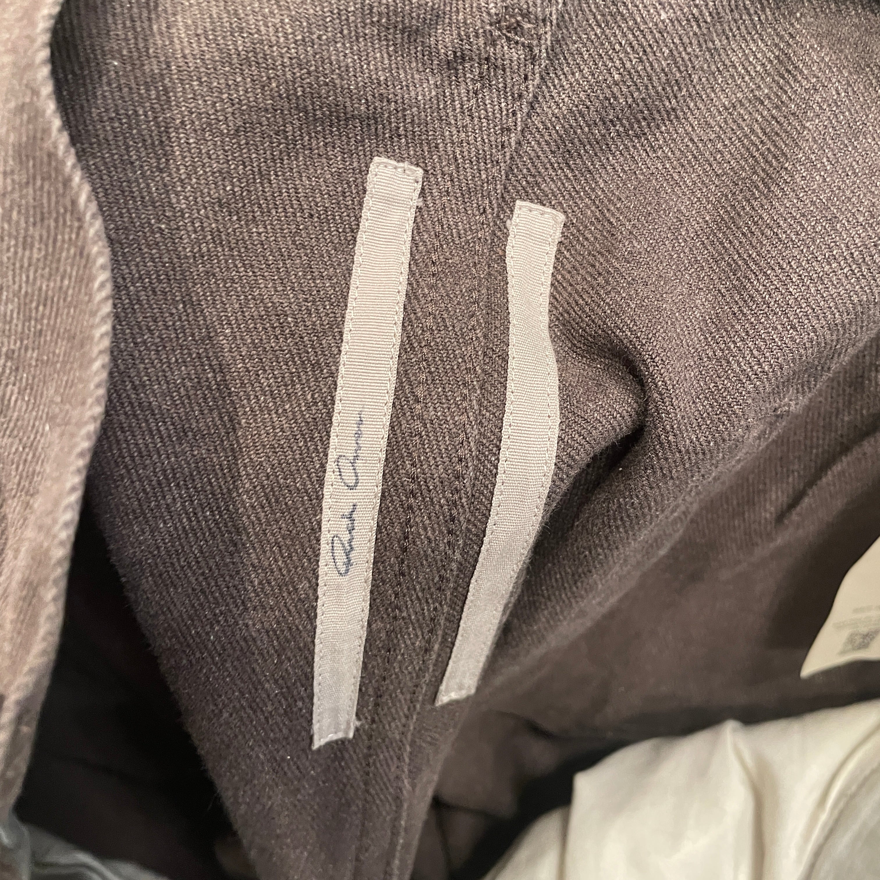 Rick Owens/Bootcut Pants/36/Cotton/BRW/BOLAN BOOTCUT PANTS view 3