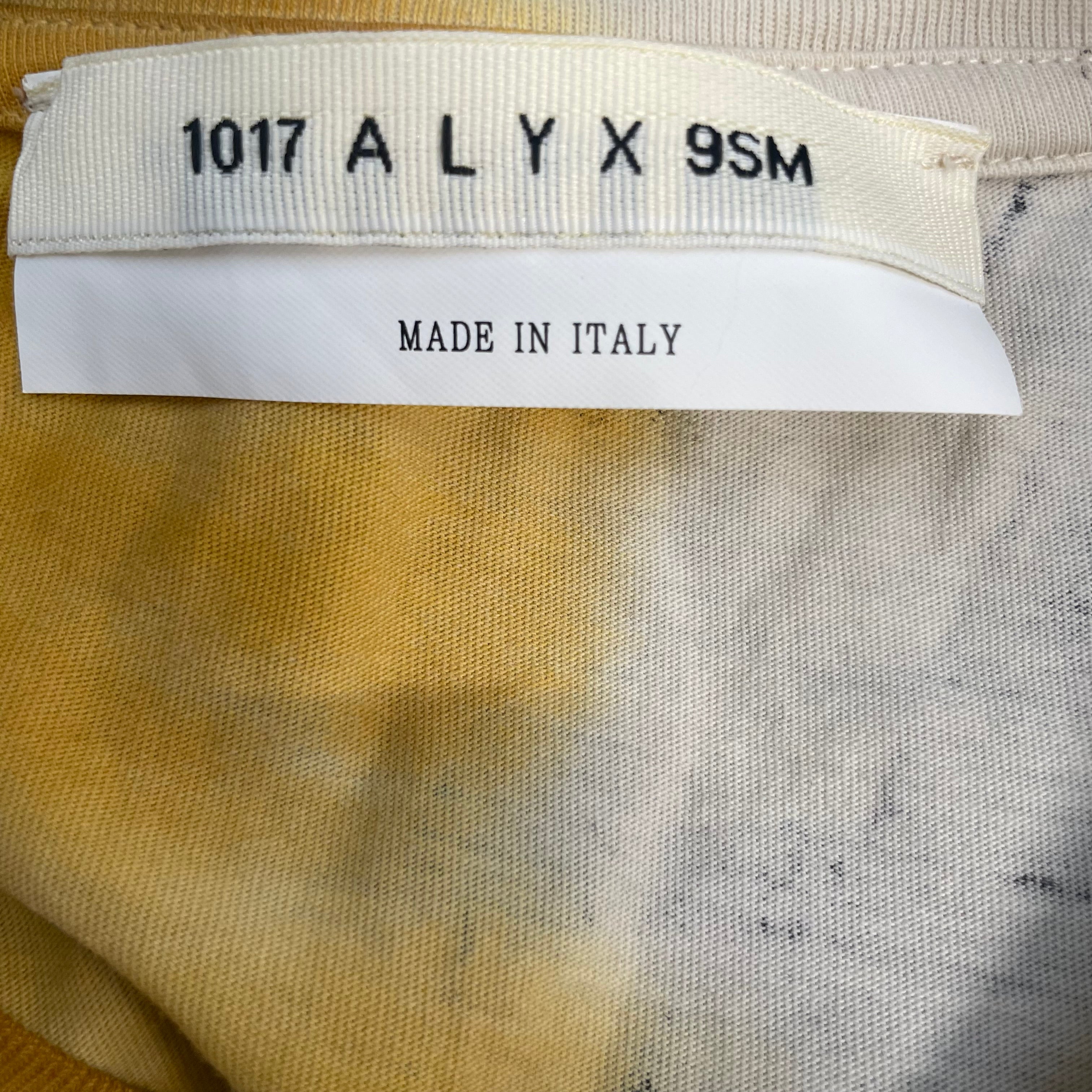 1017 ALYX 9SM(ALYX)/LS T-Shirt/S/Cotton/CRM/Graphic/st marks place graphic view 4