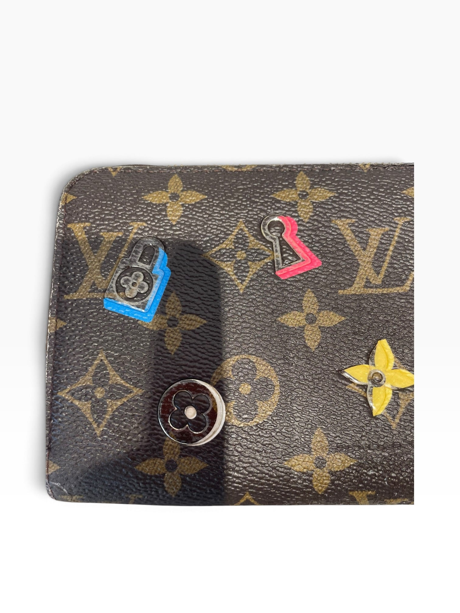 LOUIS VUITTON/Long Wallet/Monogram/BRW/L's/lovelock zippy view 4