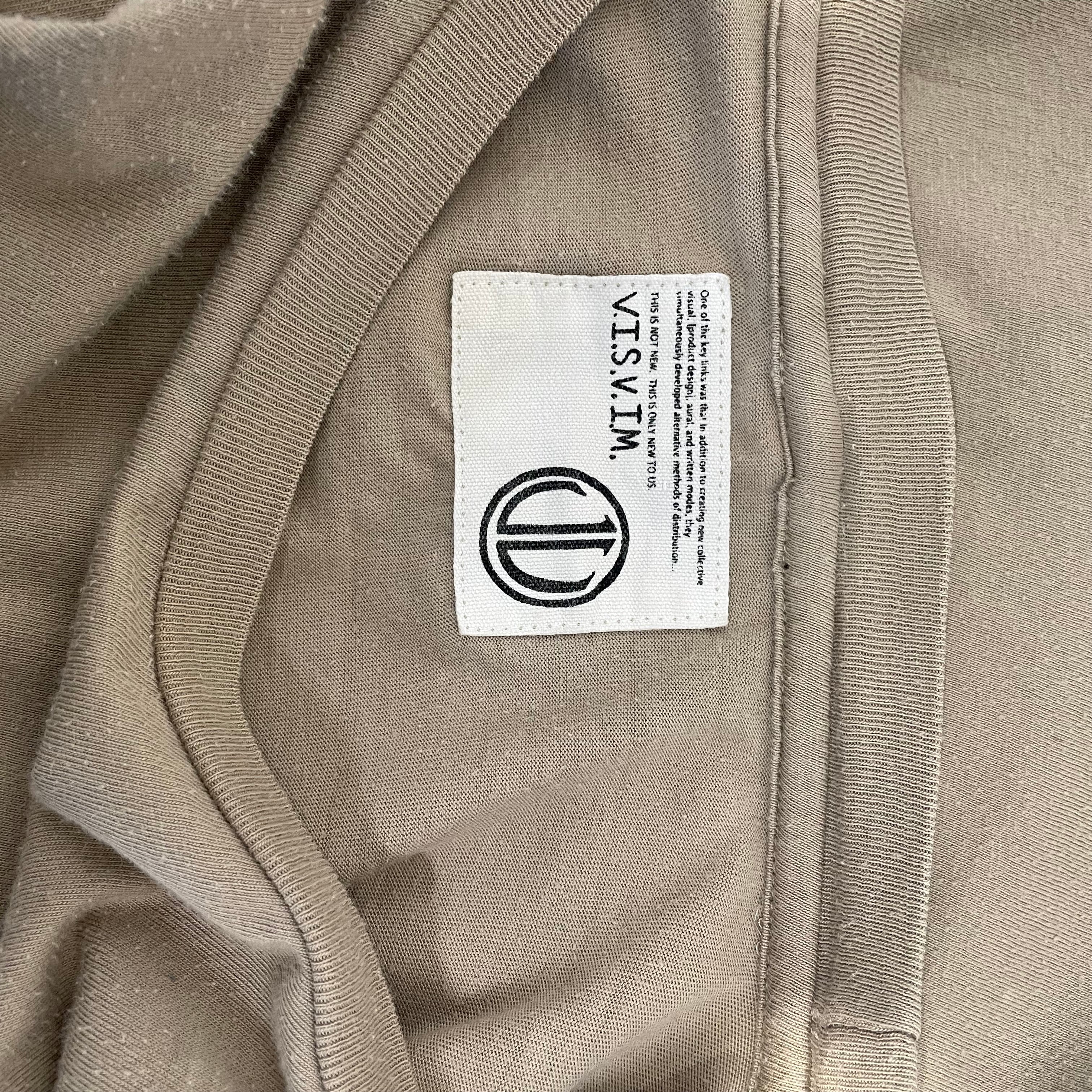 visvim/LS T-Shirt/L/Cotton/BEG/ view 3