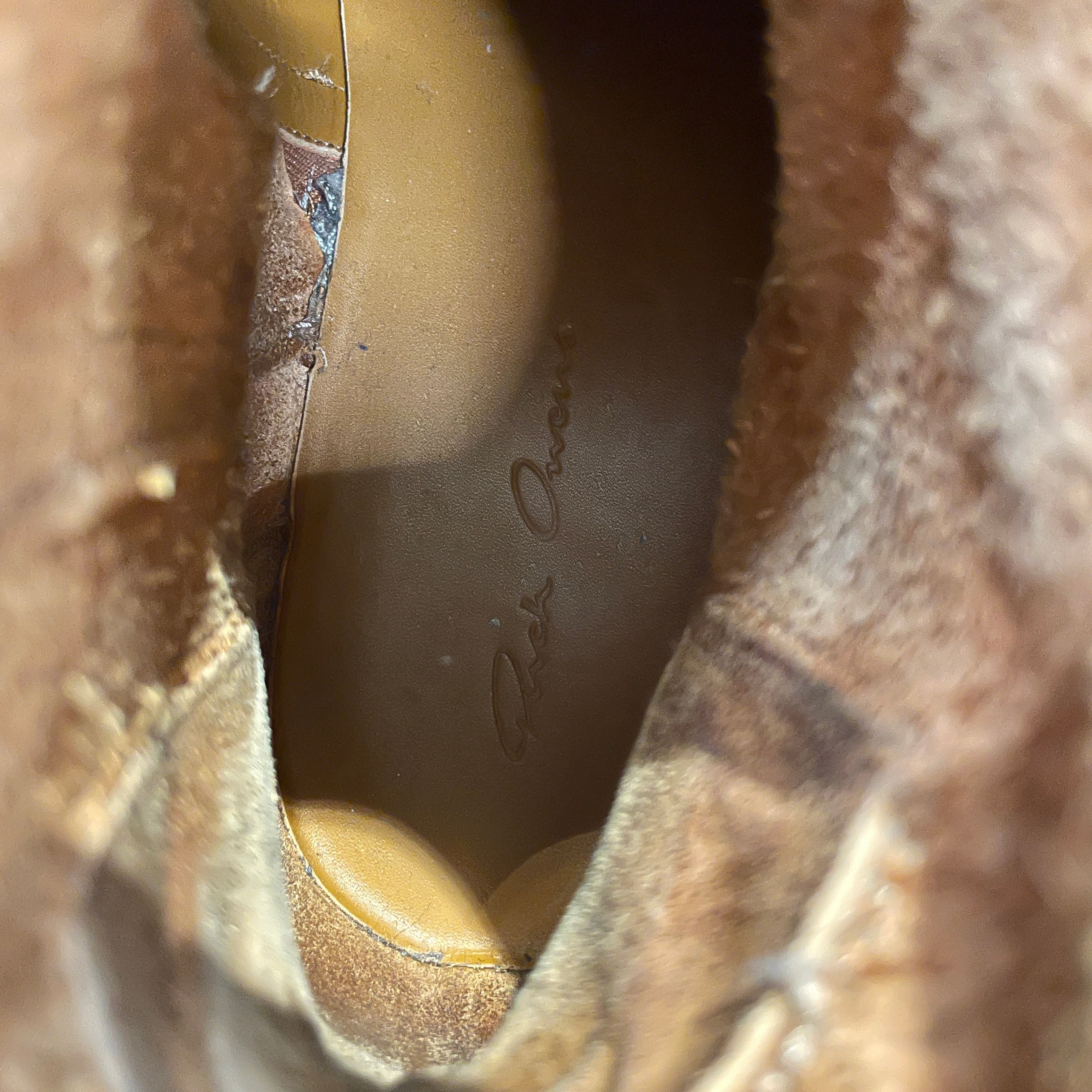 Rick Owens/Boots/EU 43/Leather/BRW/SIDE ZIP view 6