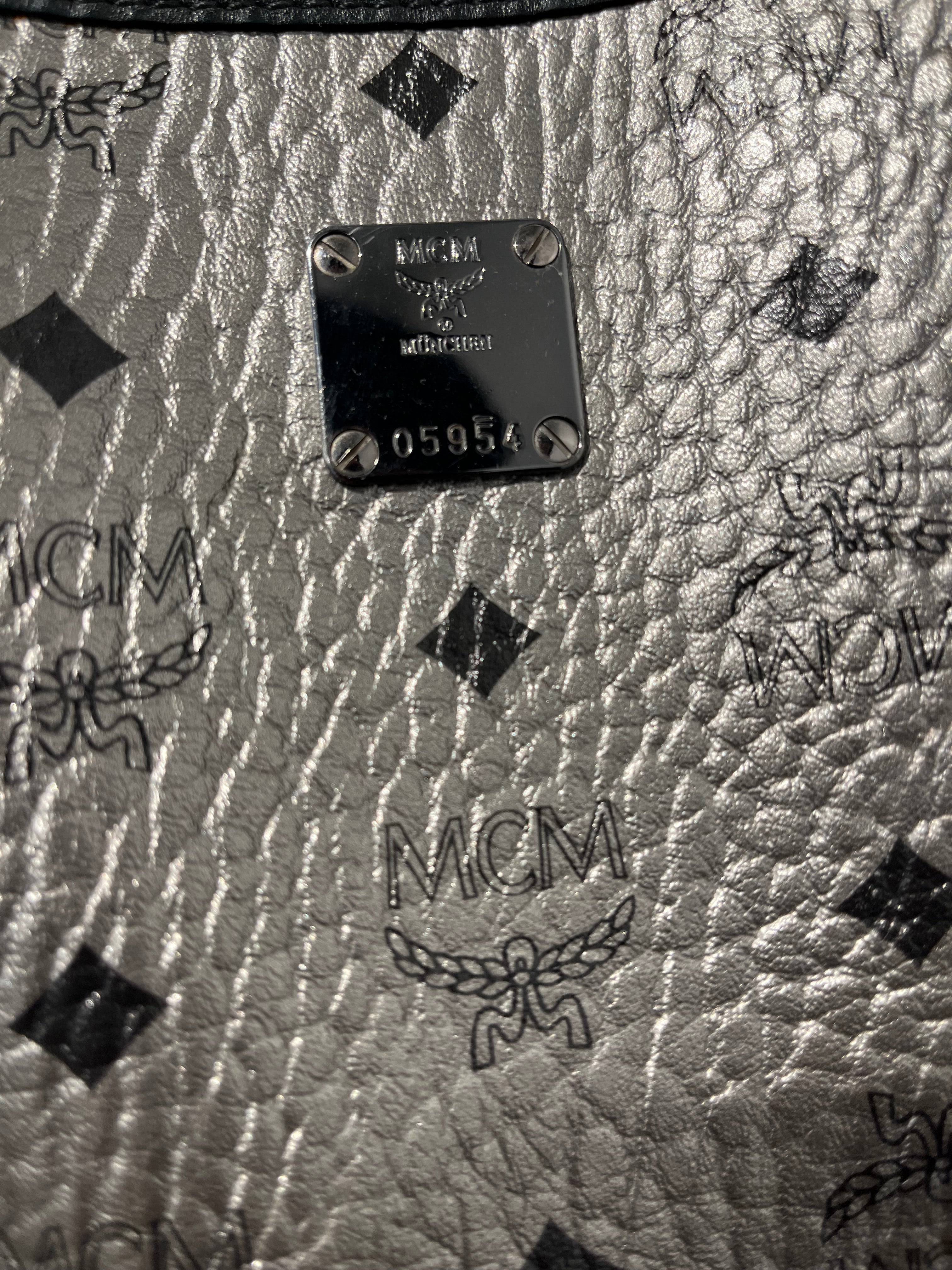 MCM/Tote Bag/Monogram/Leather/SLV/VISETOS REVERSIBLE LIZ TOTE view 4