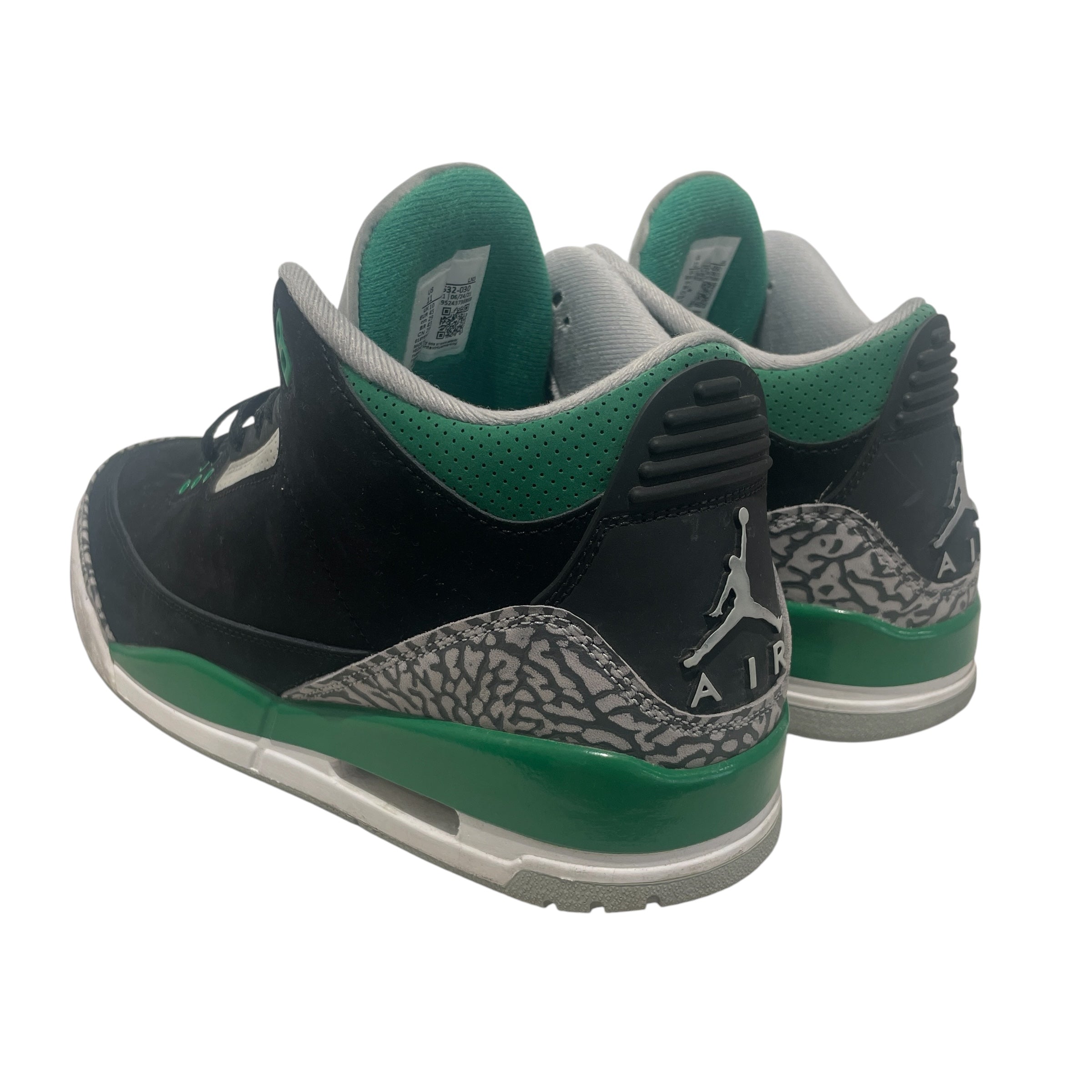 JORDAN BRAND/Hi-Sneakers/US 11/Cotton/GRN/RETRO 3 view 2