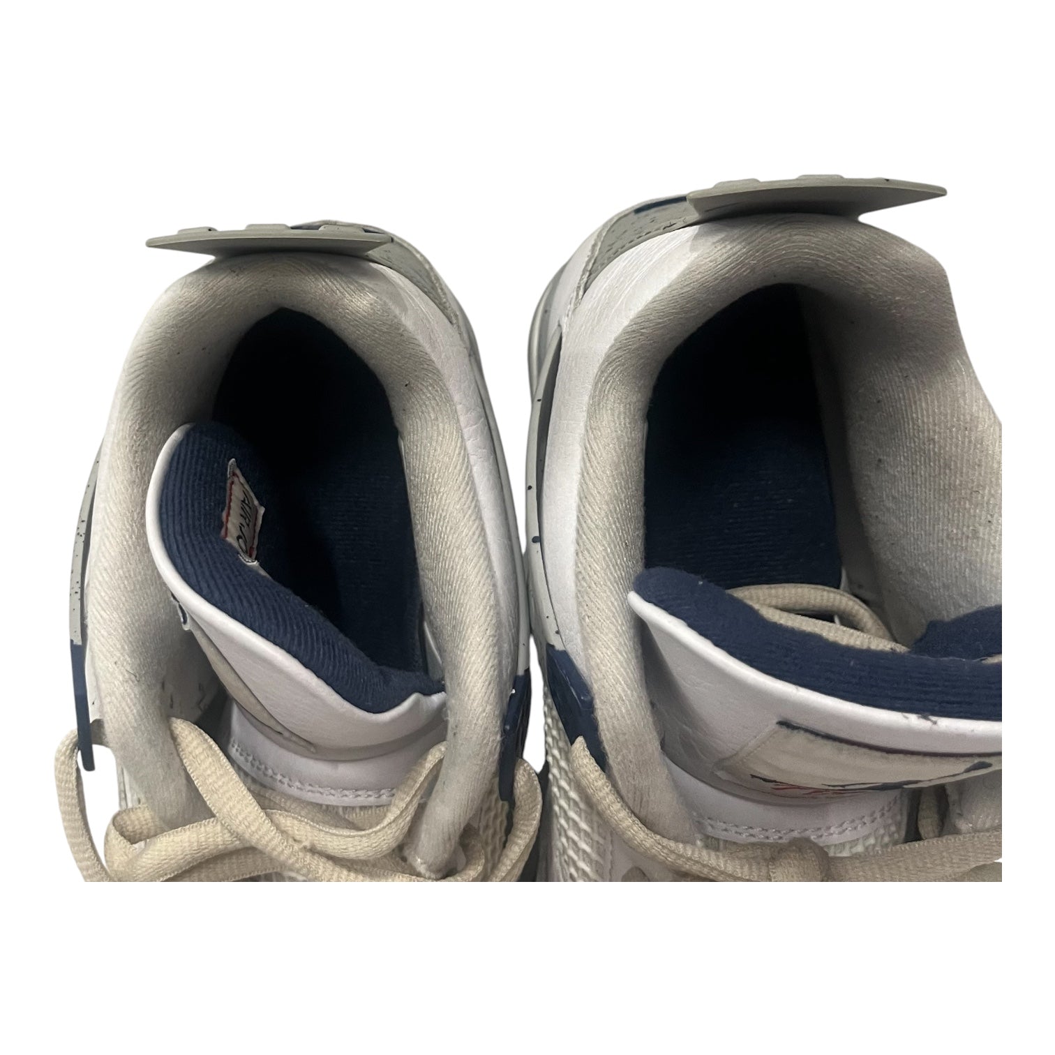 JORDAN BRAND/Low-Sneakers/US 11.5/Leather/WHT/4 midnight navy view 3