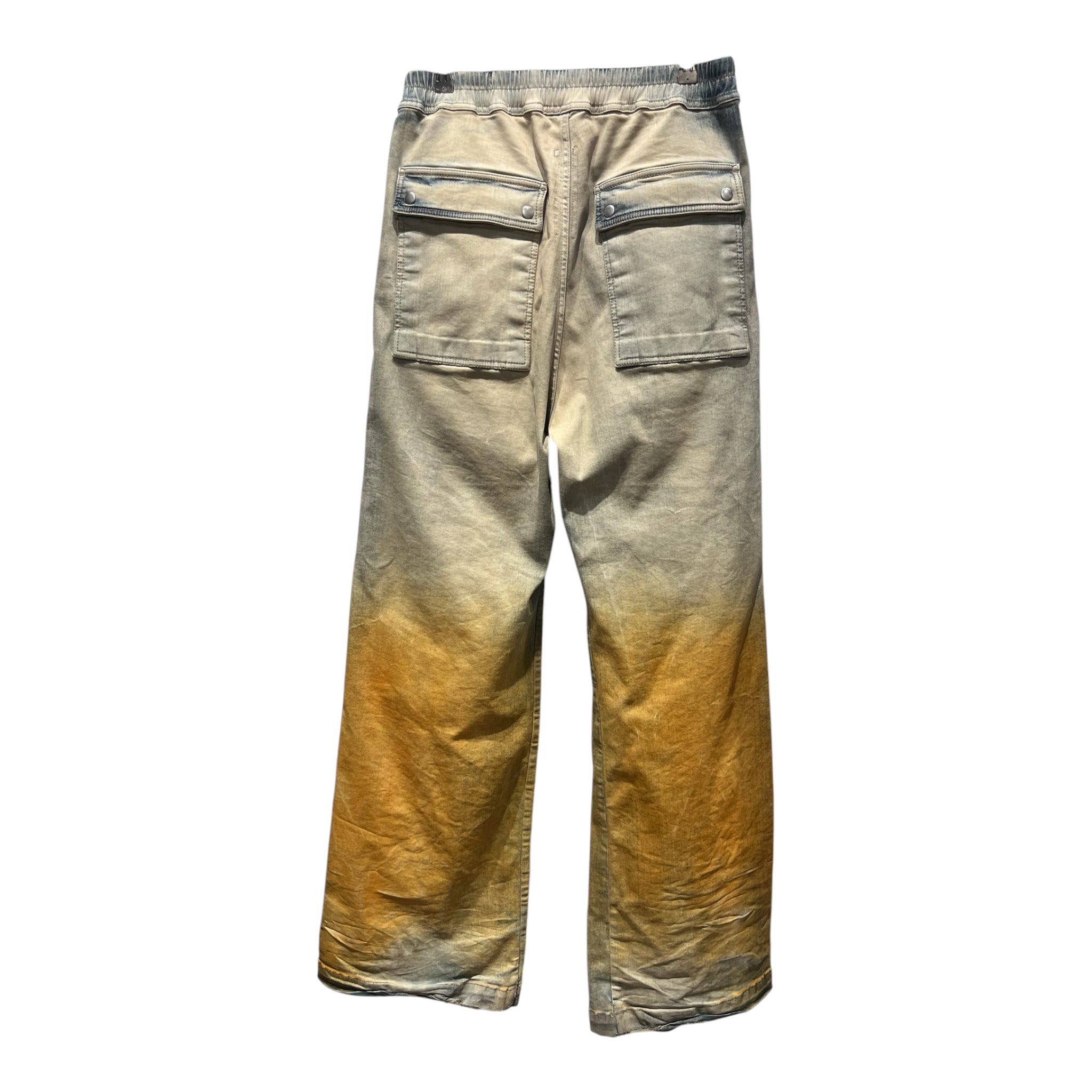 RICK OWENS DRKSHDW/Cargo Pants/M/Denim/IDG/Iridescent/RICK OWENS DRKSHDW BELAS view 1