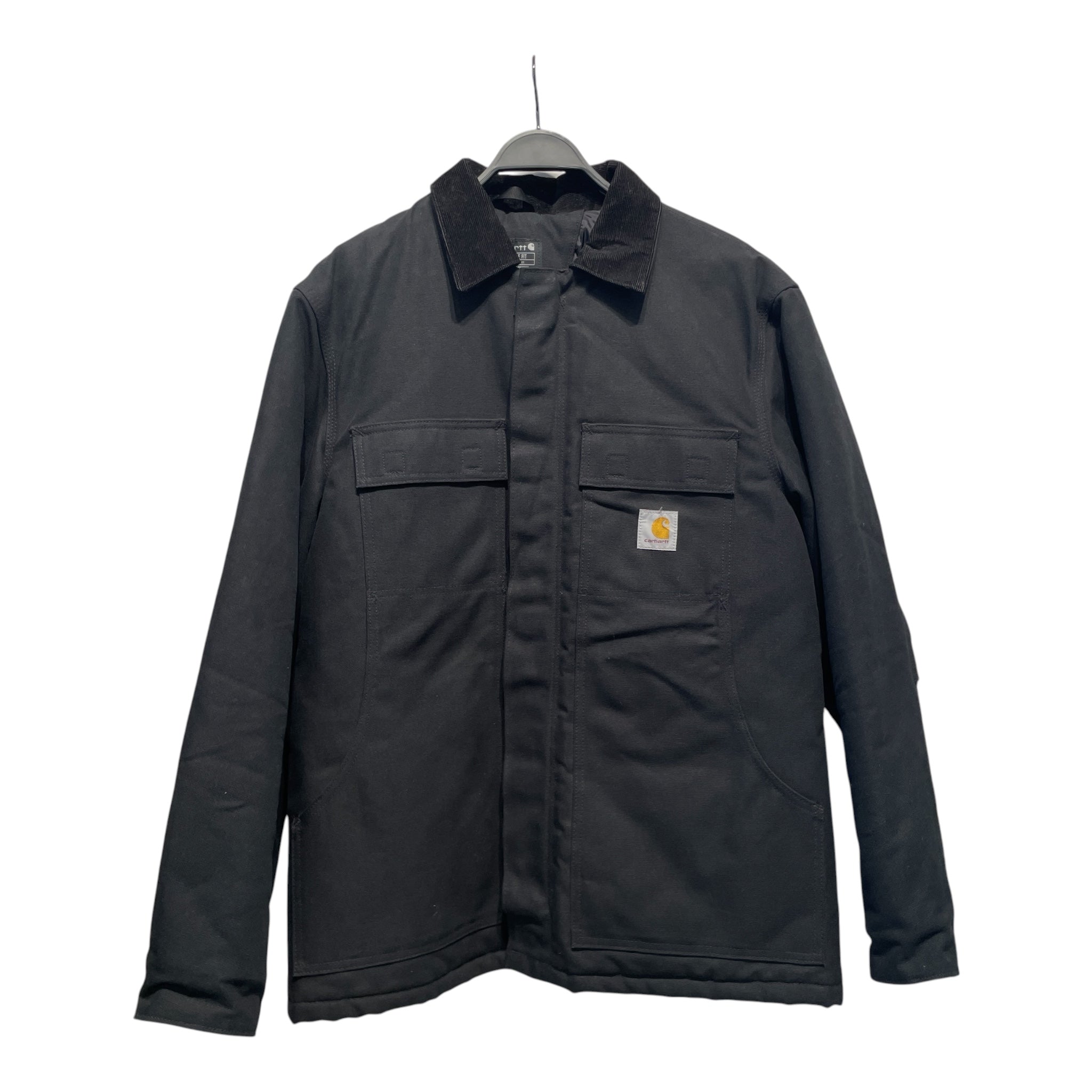 Carhartt/Quilted Jkt/M/Cotton/BLK/Quilted Chore Coat view 1
